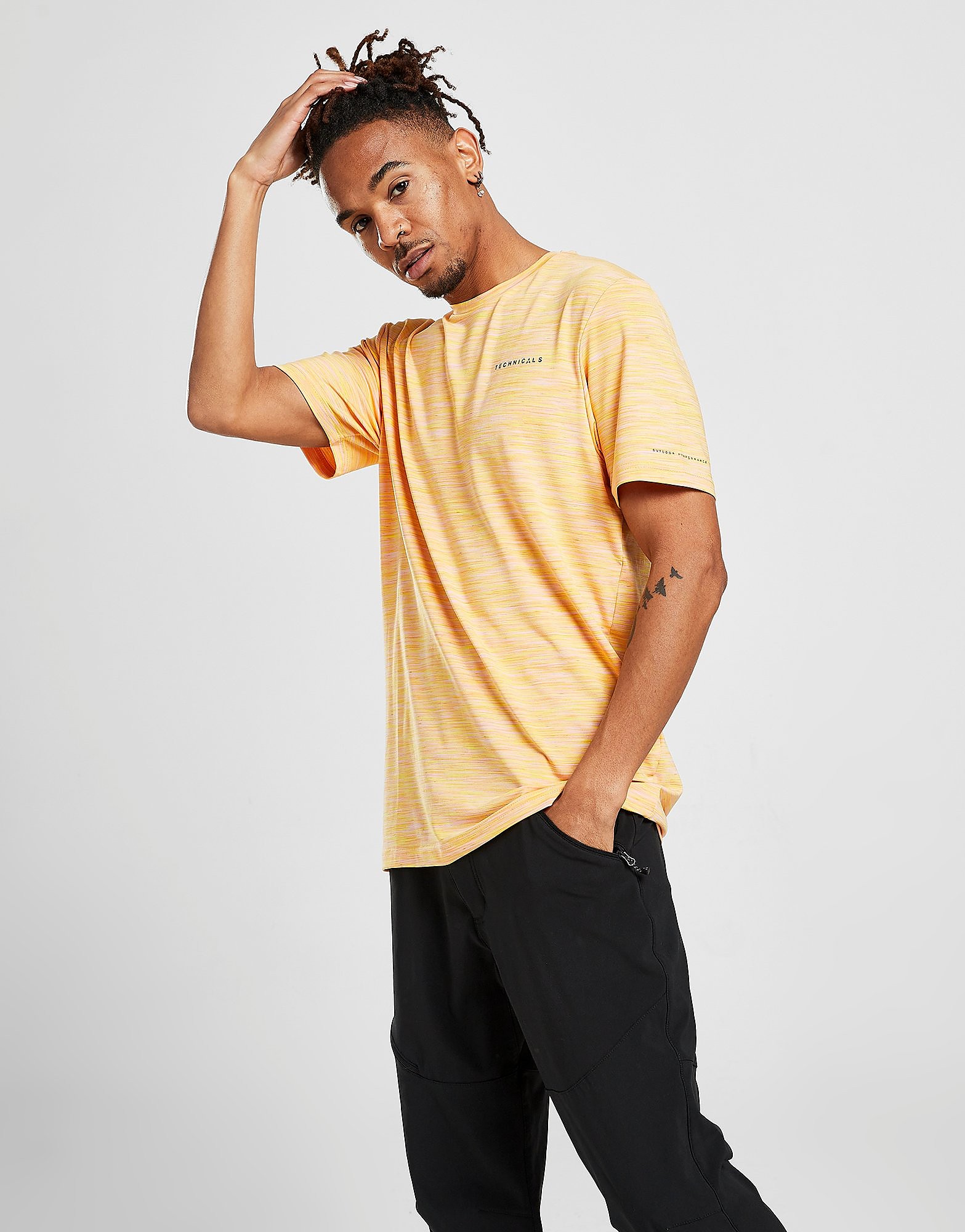 

Technicals Yarrow T-Shirt - Yellow - Mens, Yellow