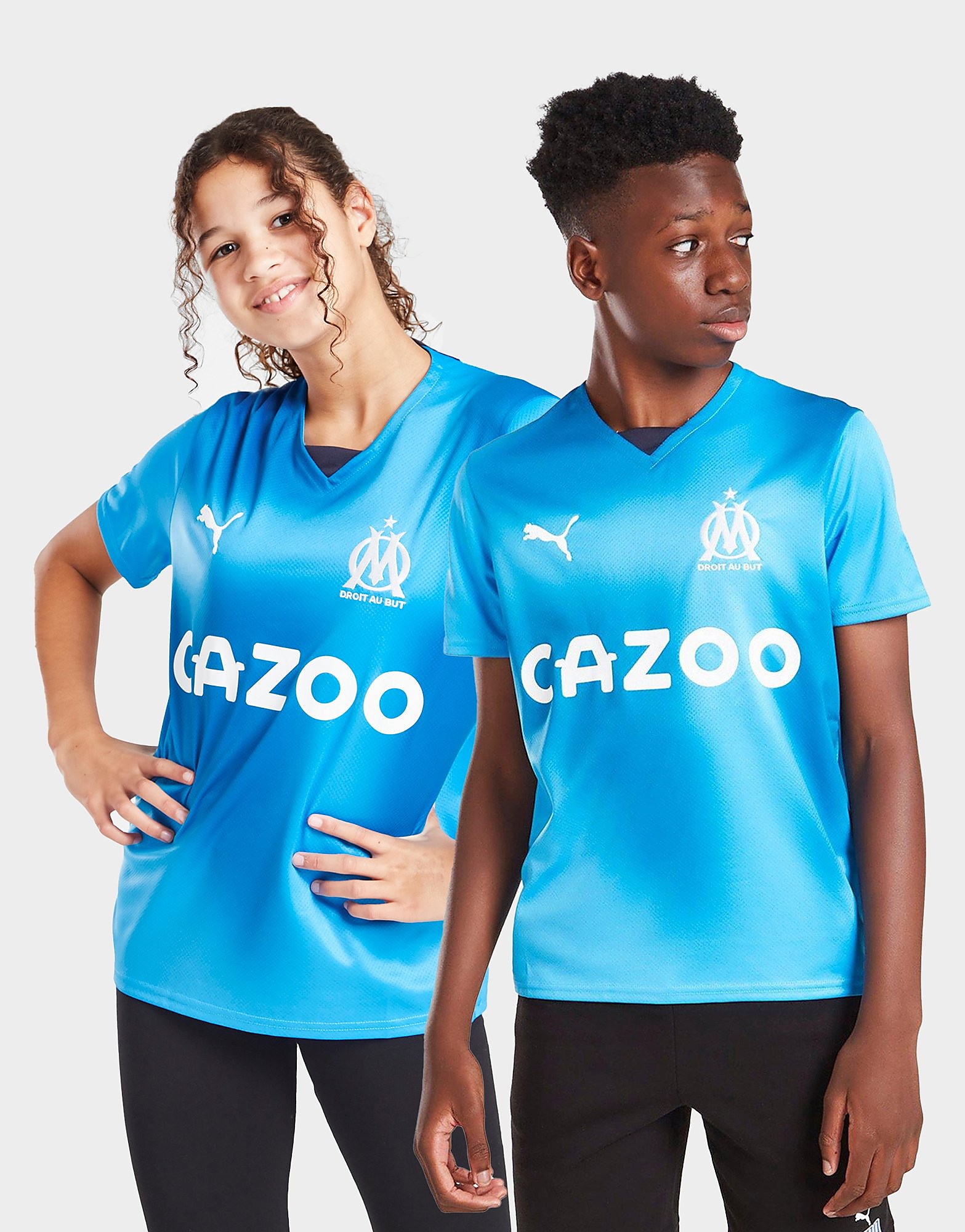 

Puma Olympique Marseille 2022/23 Third Shirt Junior - Blue - Kids, Blue