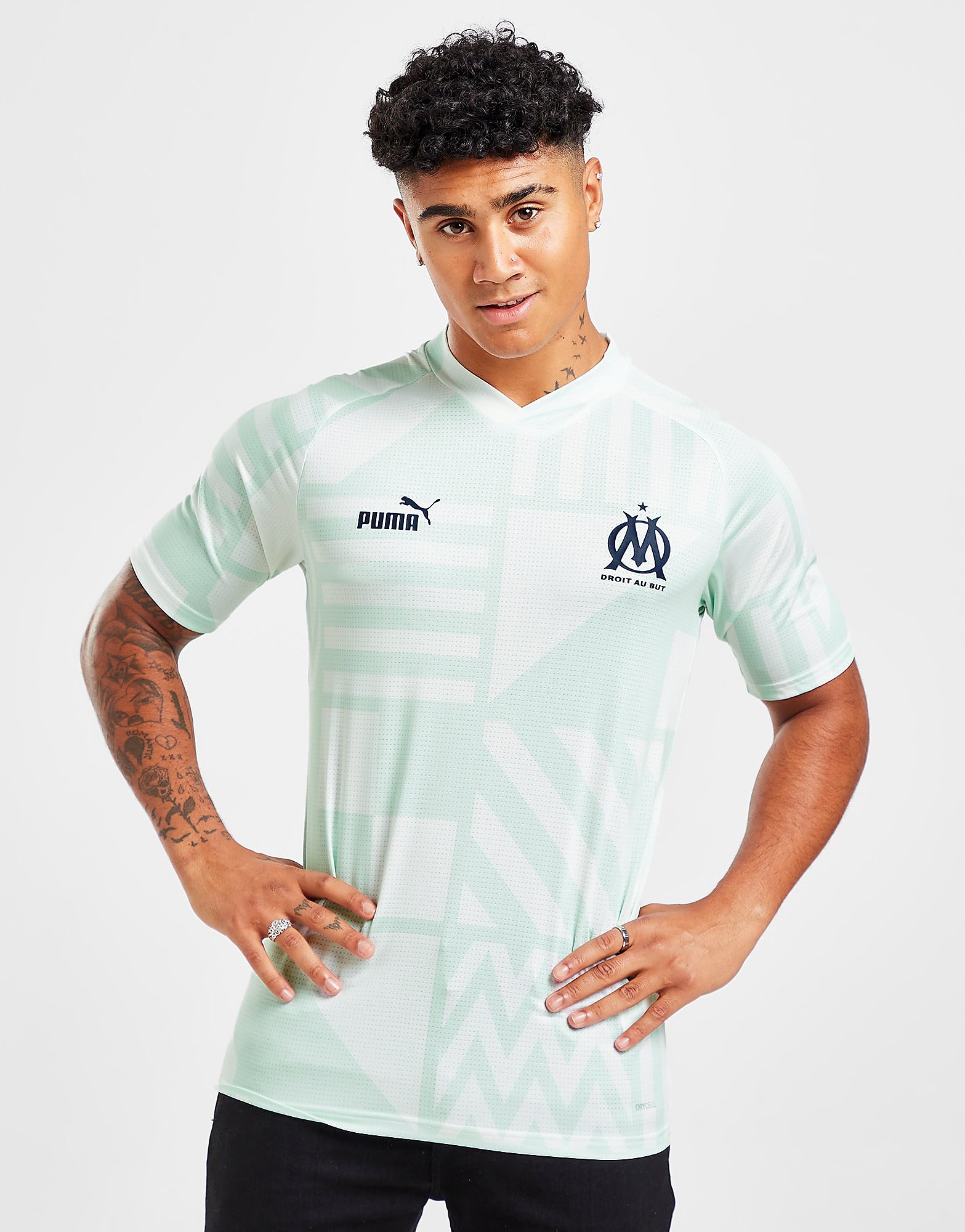 

Puma Olympique Marseille Pre Match Shirt - Blue - Mens, Blue
