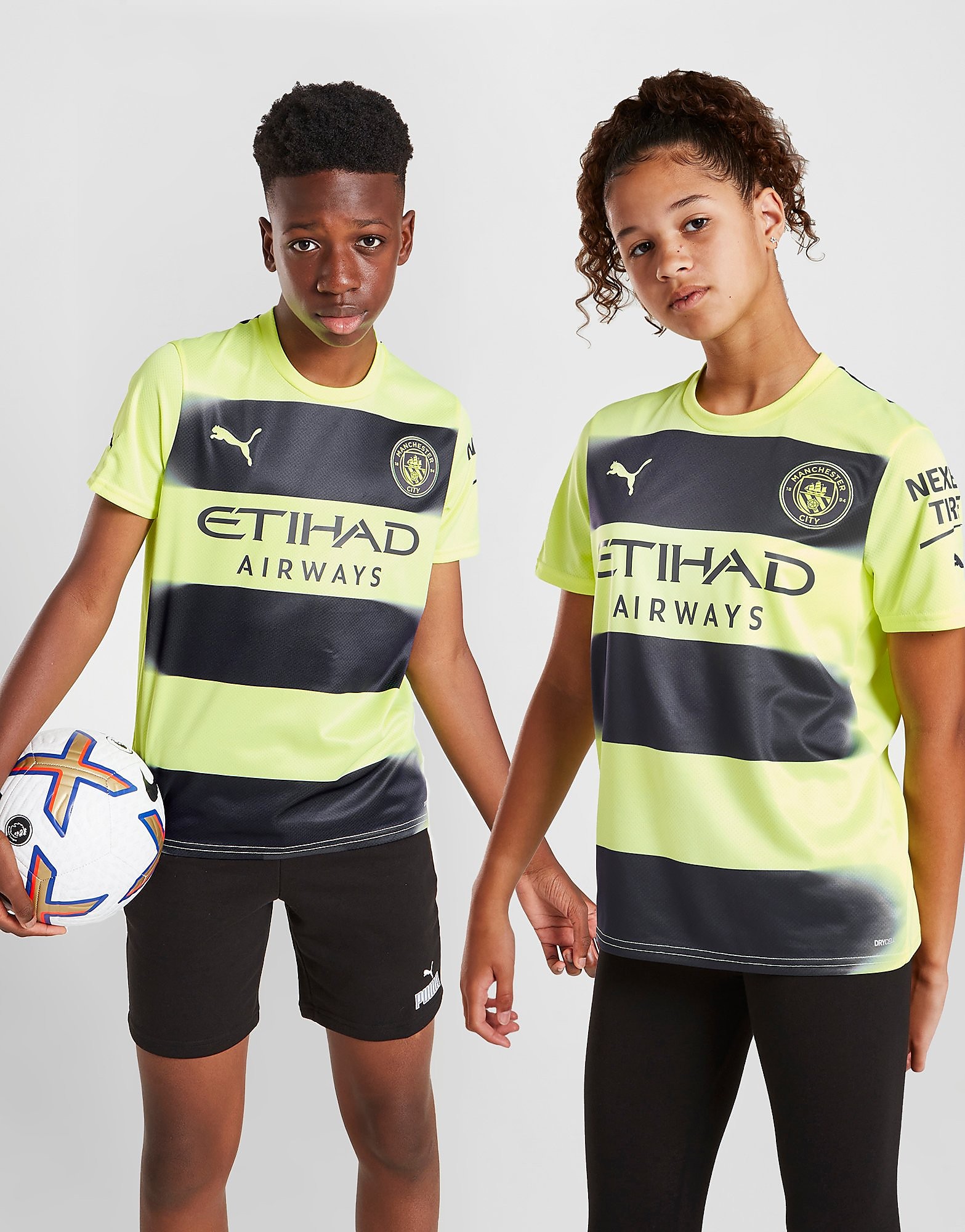 

Puma Manchester City 22/23 Third Shirt Junior - Yellow - Kids, Yellow