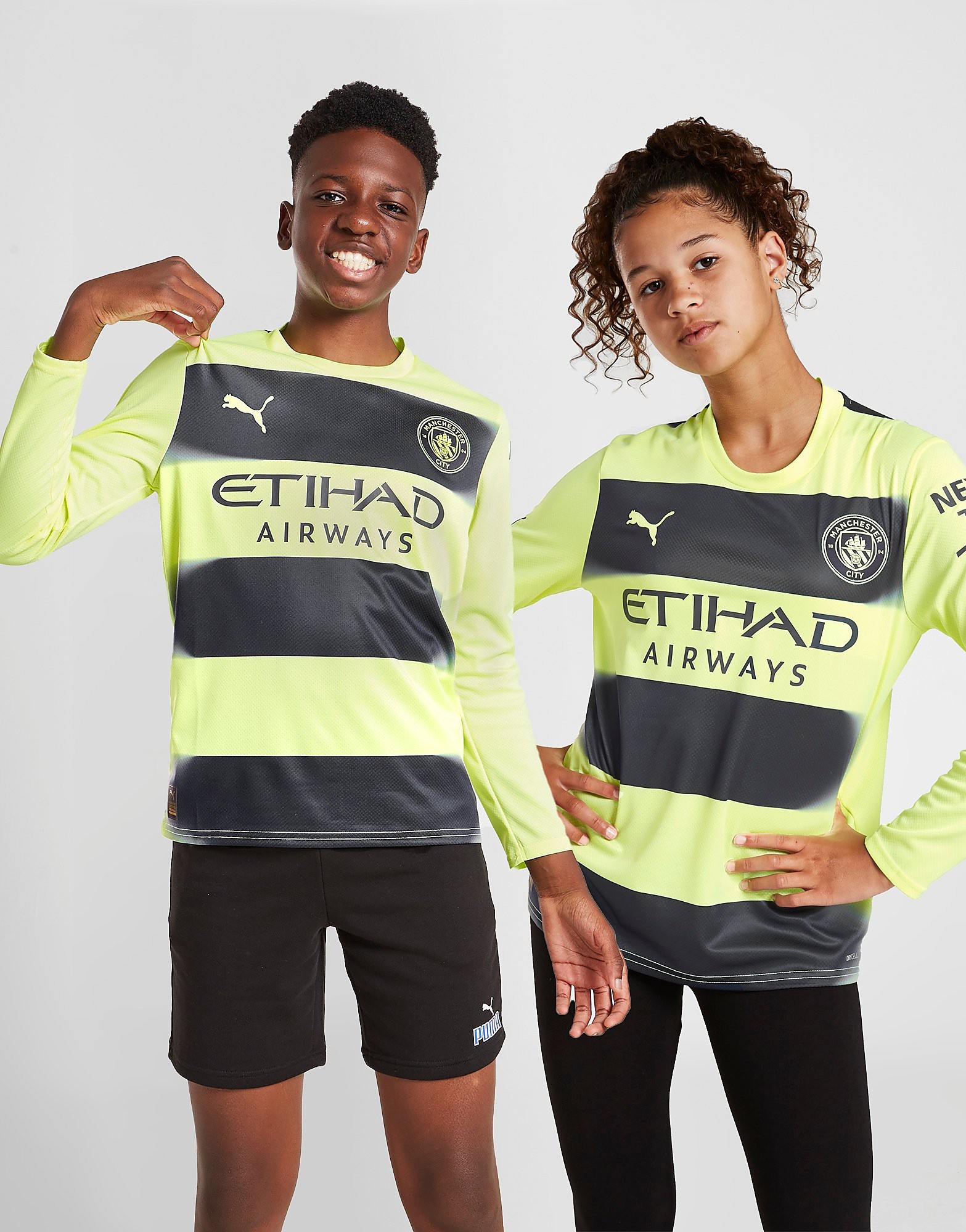 

Puma Manchester City 22/23 LS Third Shirt Jnr - Yellow - Kids, Yellow