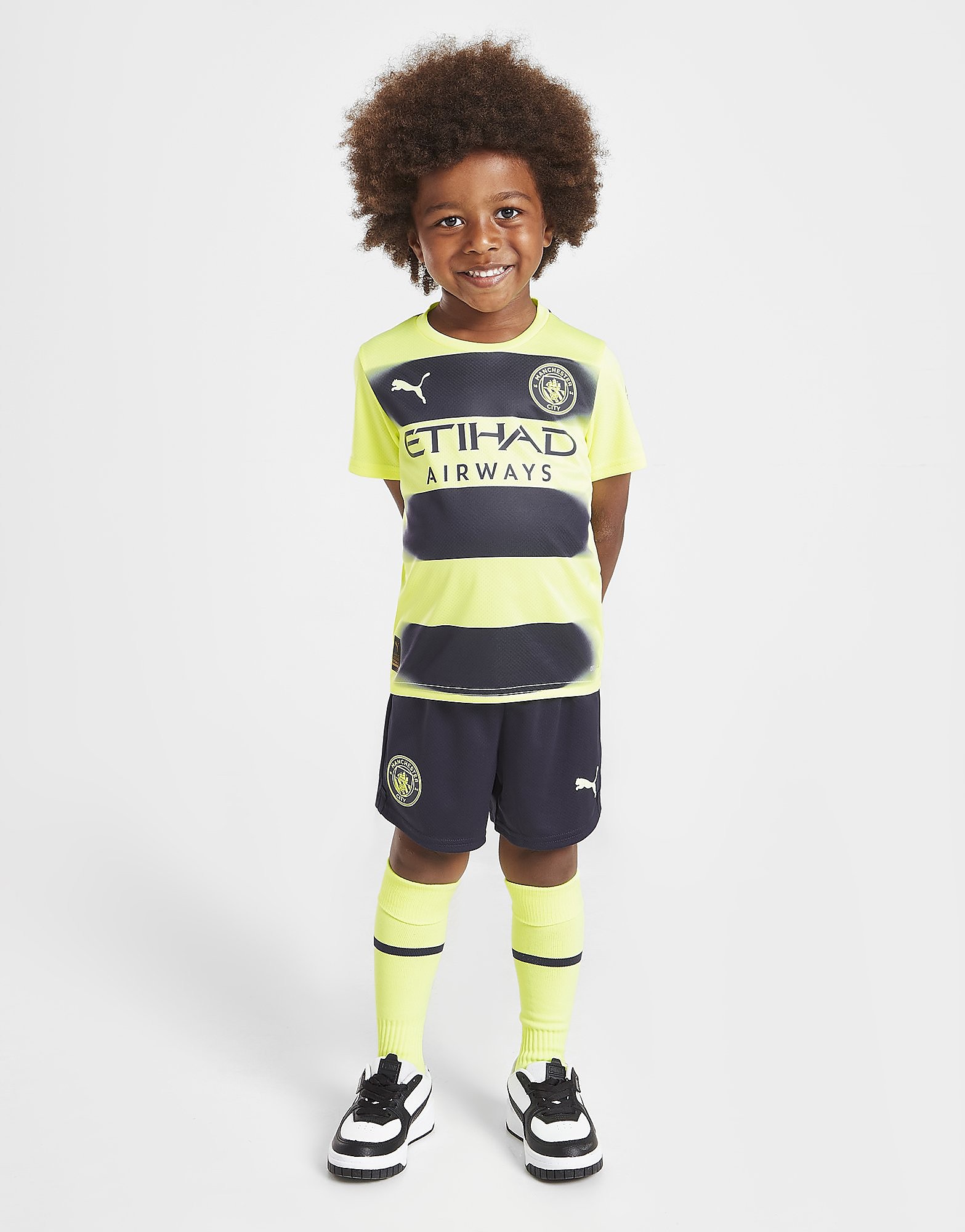 

Puma Manchester City 22/23 Third Kit Children - Yellow - Kids, Yellow