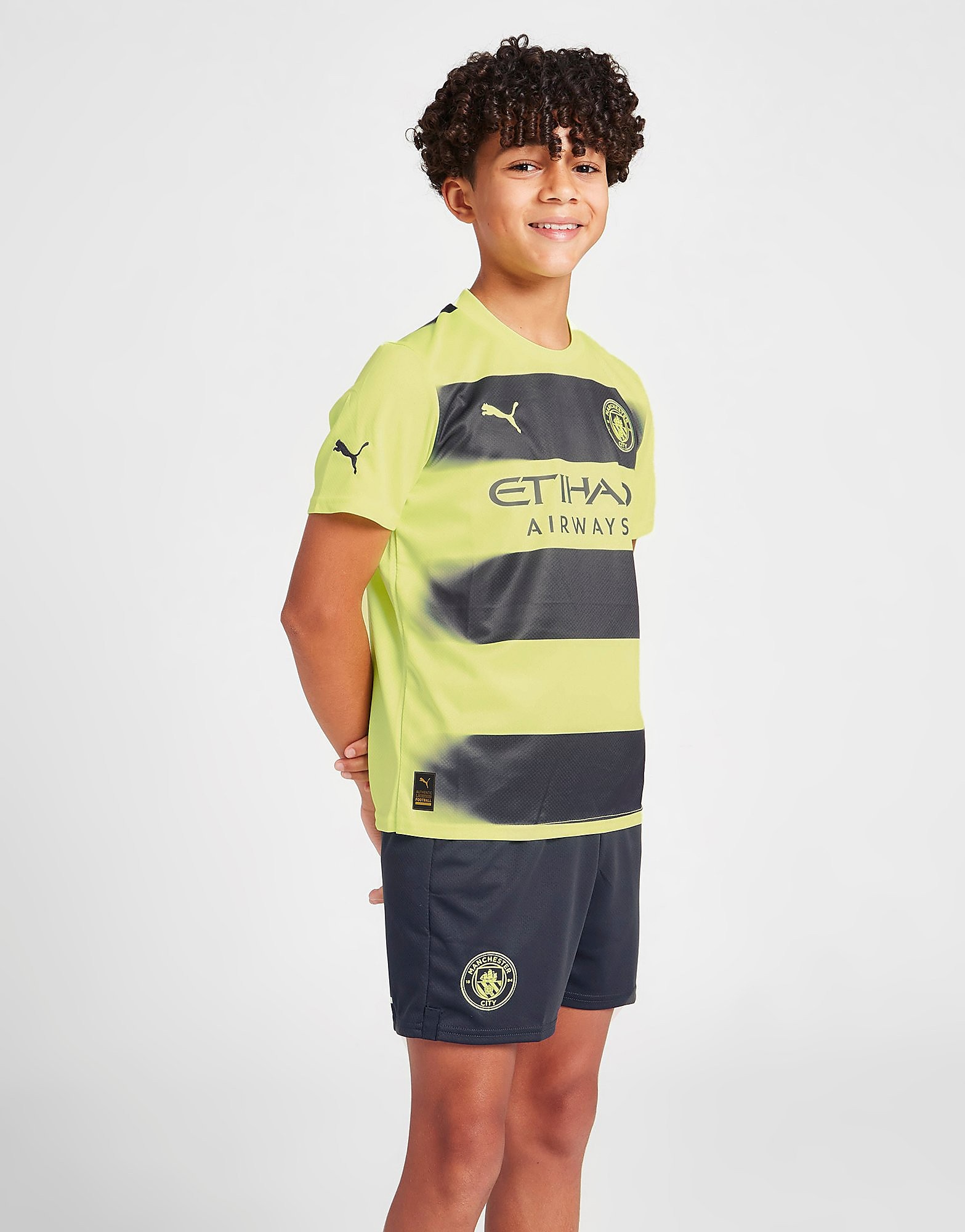 

Puma Manchester City FC 2022/23 Third Shorts Junior - Navy - Kids, Navy