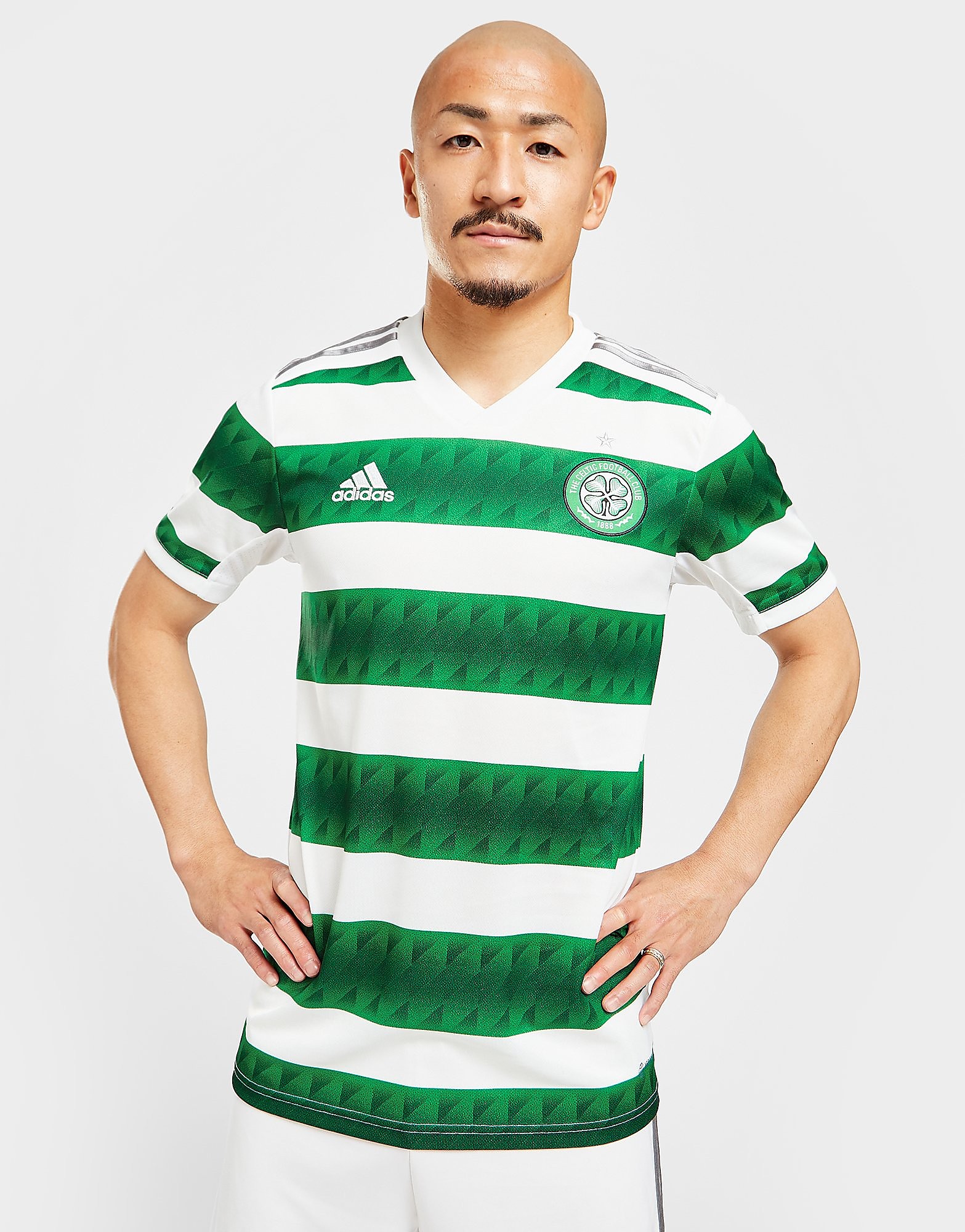 

adidas Celtic FC 2022/23 Unsponsored Home Shirt - White - Mens, White