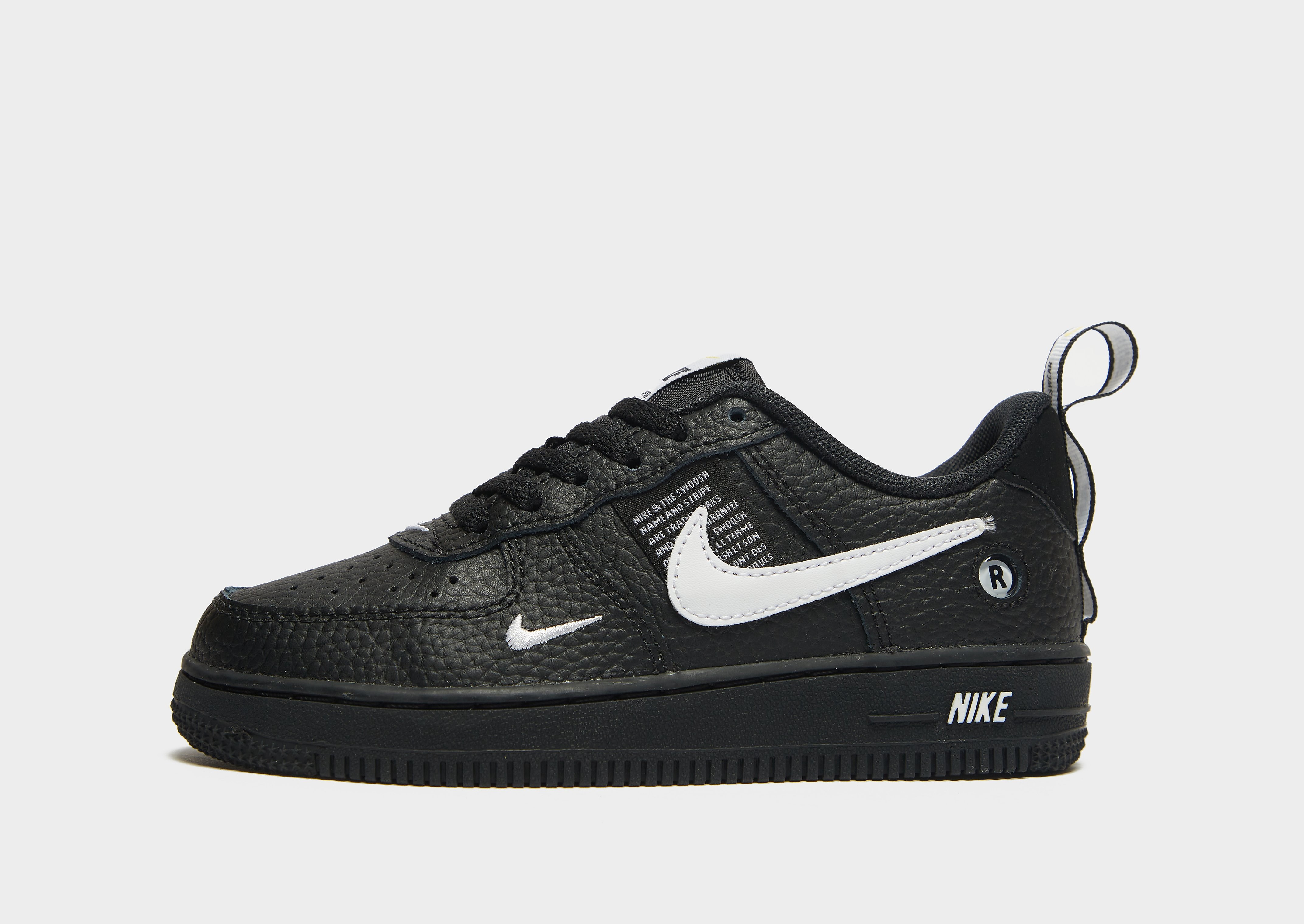 

Nike Air Force 1 Utility Children - Black/Black/Tour Yellow/White/BLK/WHT - Kids, Black/Black/Tour Yellow/White/BLK/WHT