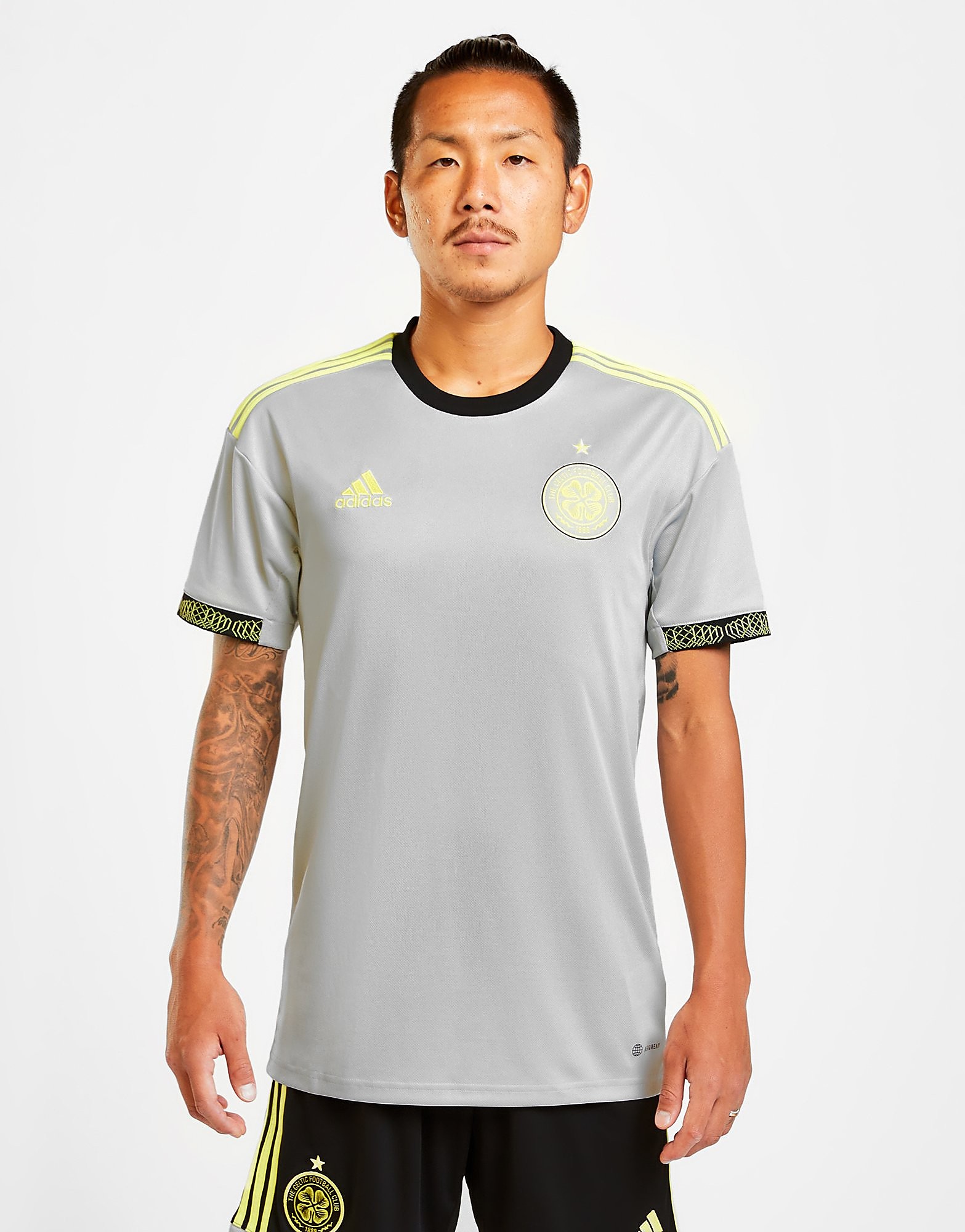

adidas Celtic 2022/23 Unsponsored Third Shirt - Grey - Mens, Grey