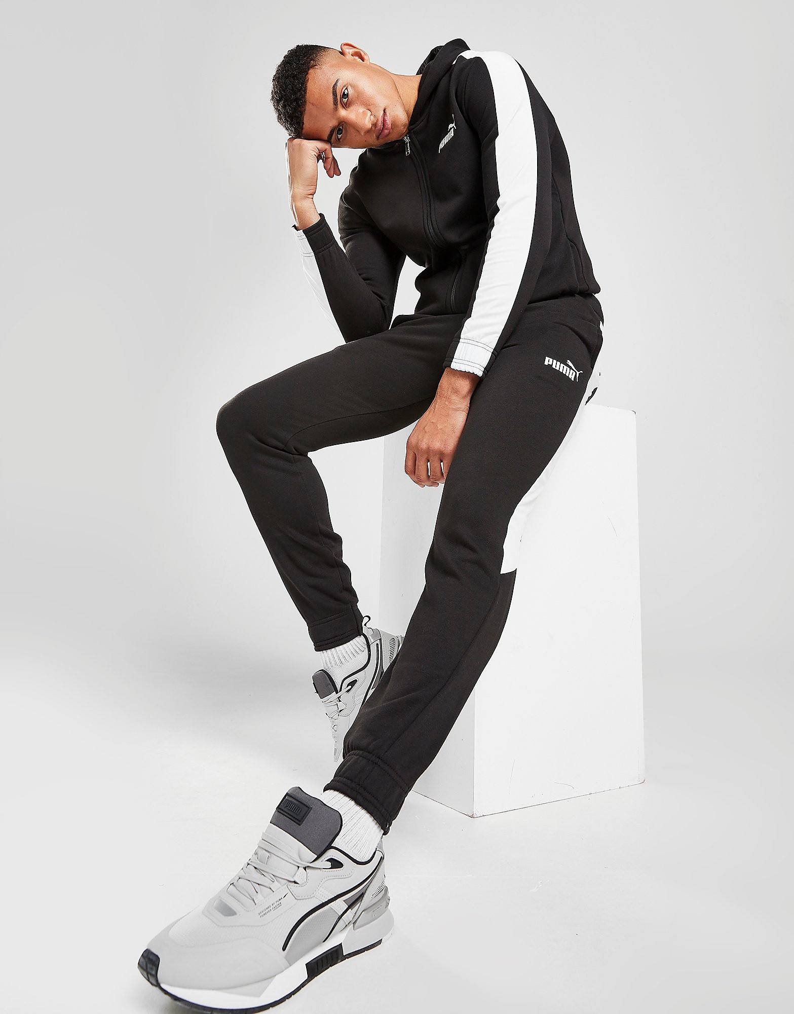 

Puma Core Hybrid Joggers - Black - Mens, Black