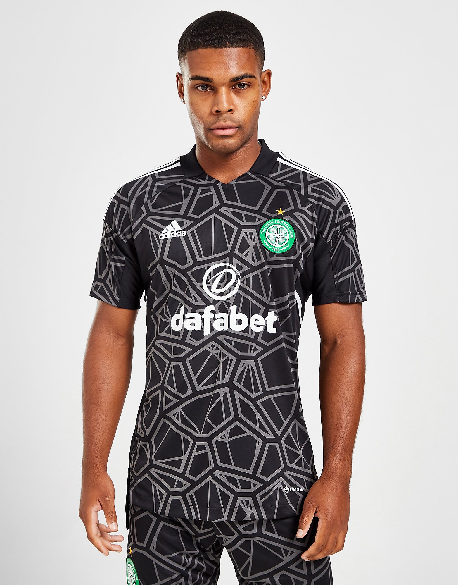 

adidas Celtic FC 2022/23 Goalkeeper Third Shirt - Black - Mens, Black