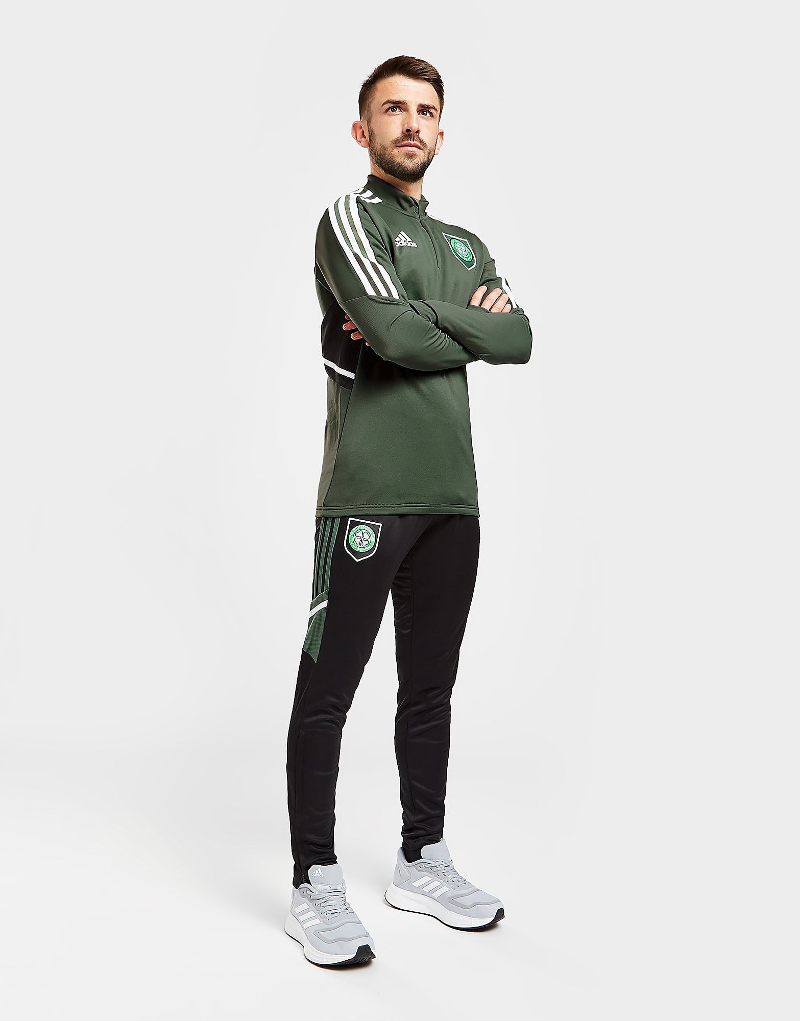 

adidas Celtic FC Track Pants - Black - Mens, Black