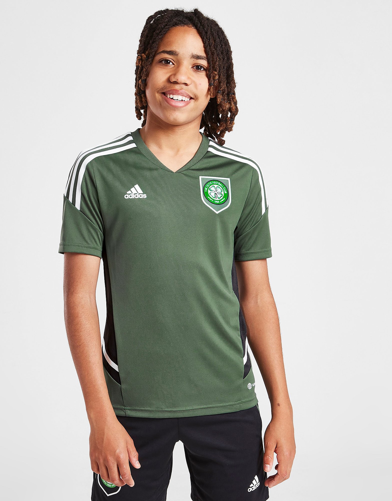 

adidas Celtic FC Training Shirt Junior - Green - Kids, Green