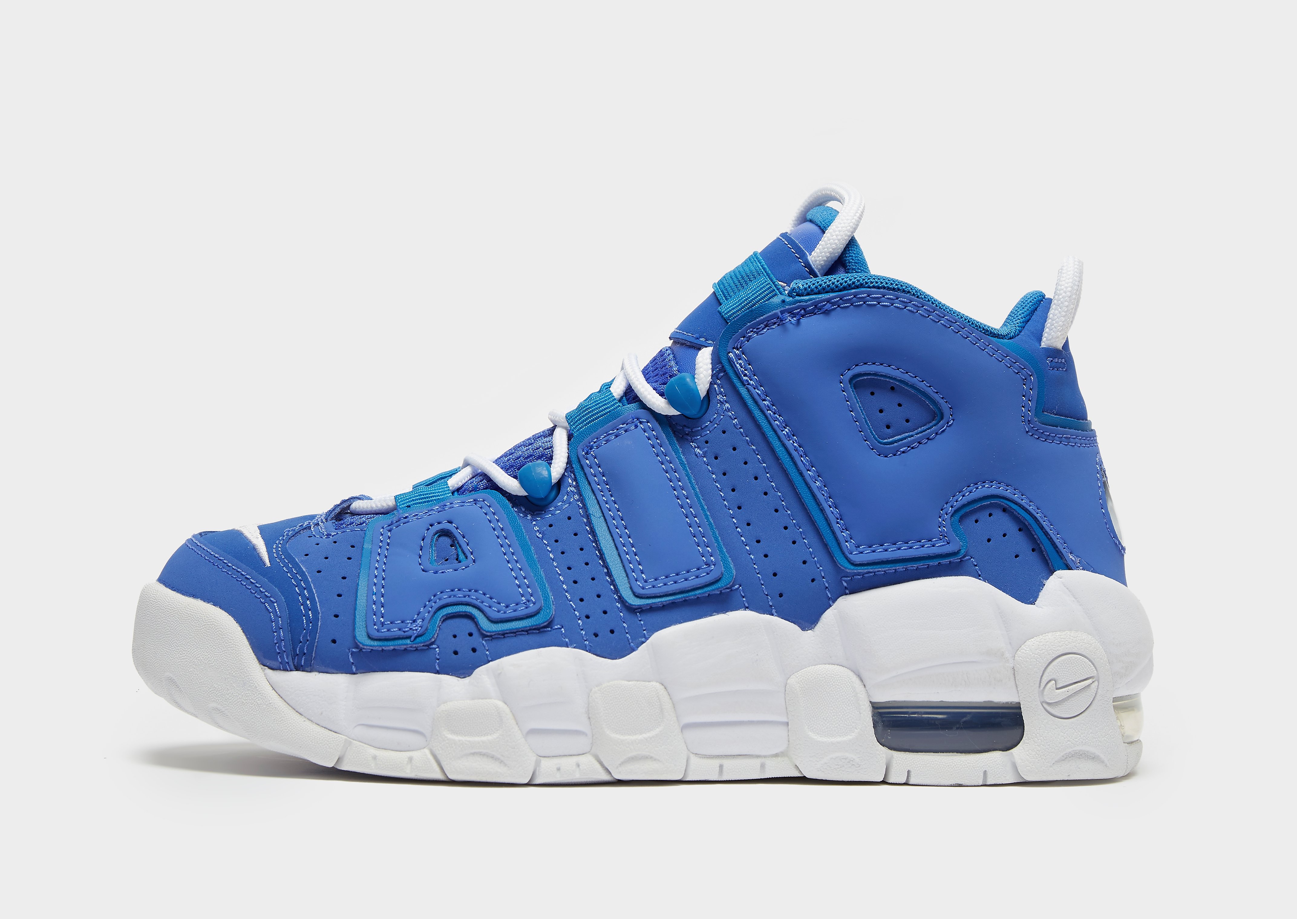 

Nike Air More Uptempo 96 Junior - Medium Blue/Battle Blue/White - Kids, Medium Blue/Battle Blue/White