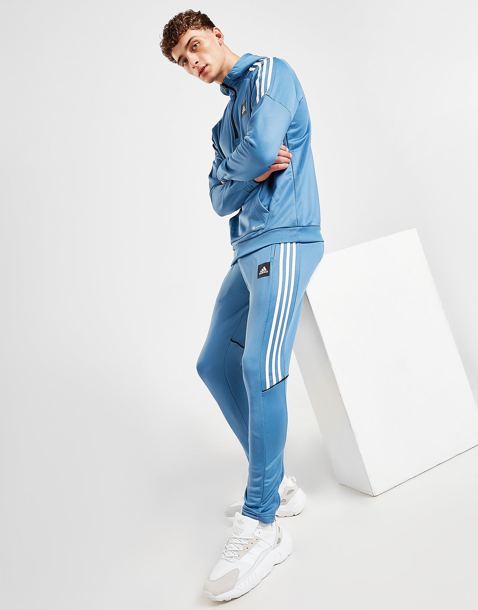 adidas Match Football Track Pants - Only at JD - Blue - Mens, Blue