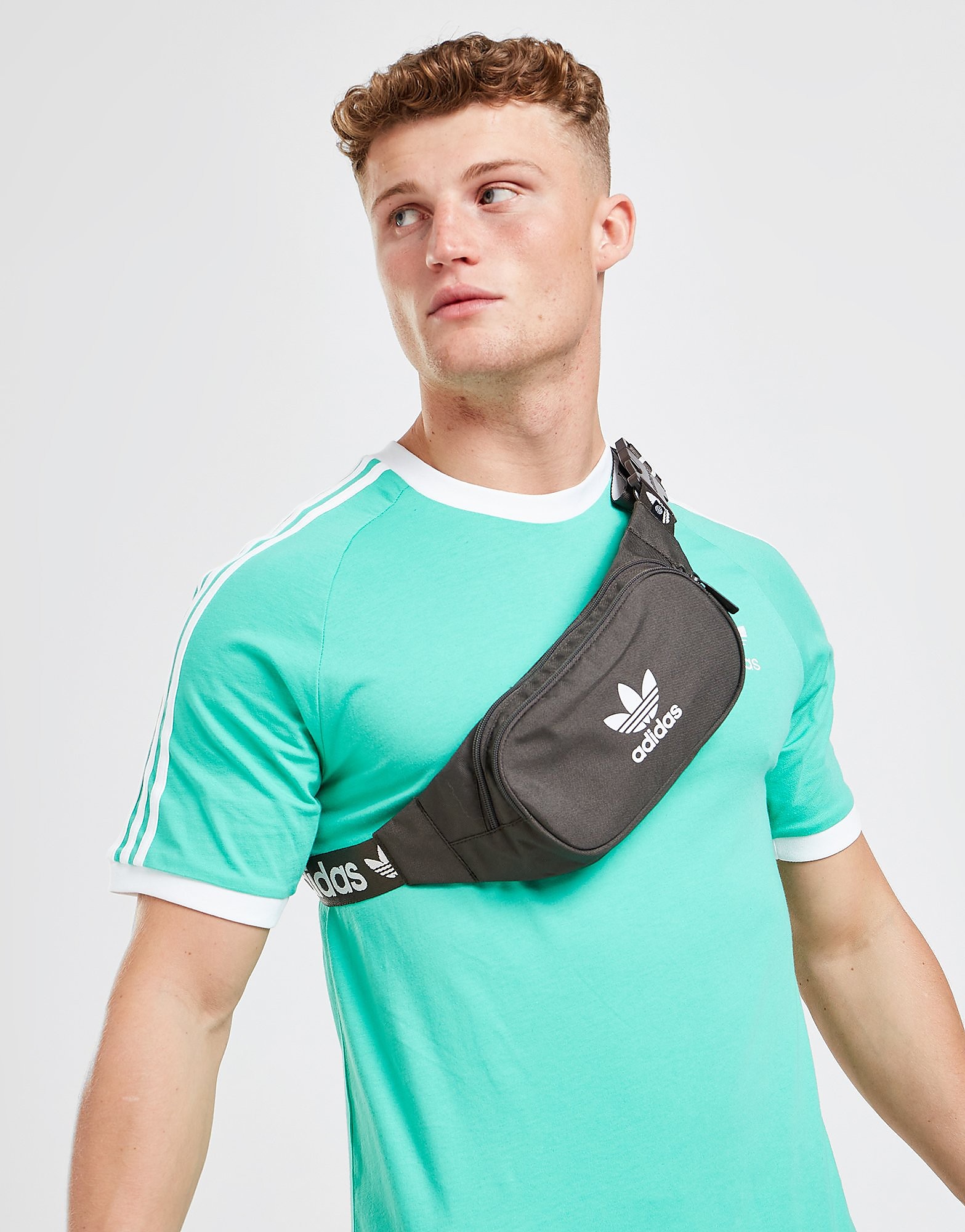 

adidas Originals Essential Crossbody Bag - Shadow Olive - Kids, Shadow Olive
