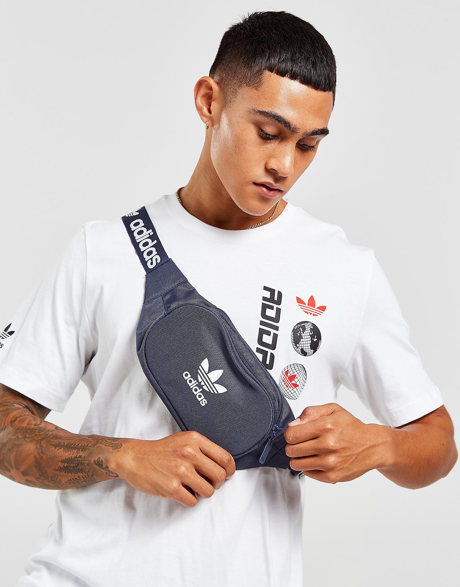 

adidas Originals Essential Crossbody Bag - Shadow Navy/NVY - Womens, Shadow Navy/NVY