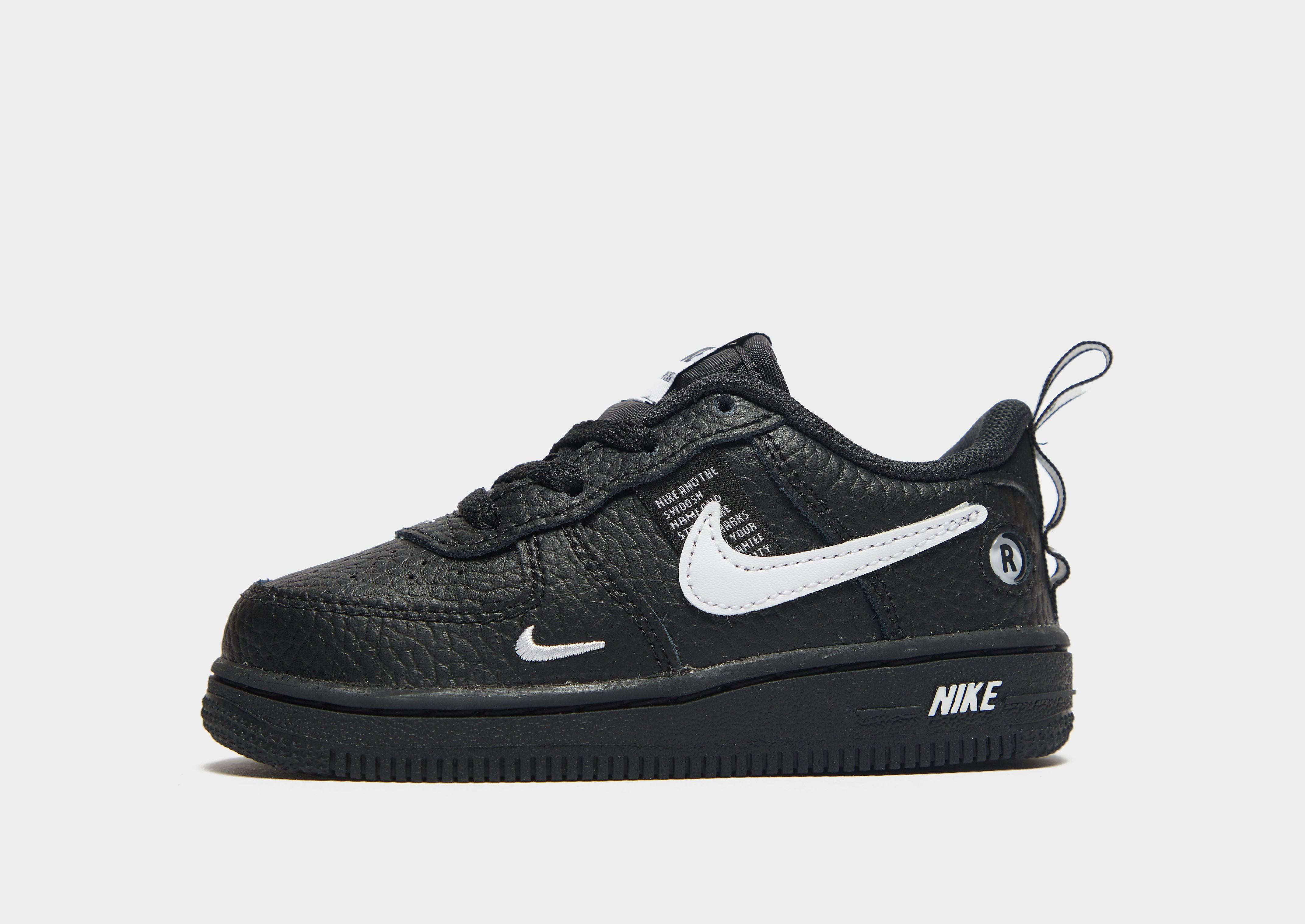 

Nike Air Force 1 Utility Infant - Black/Black/Tour Yellow/White - Kids, Black/Black/Tour Yellow/White