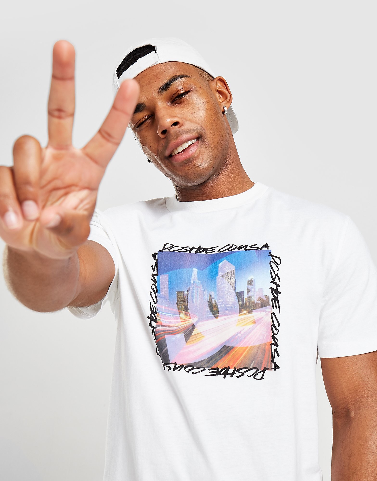 

DC Shoes Time Lapse T-Shirt - White, White