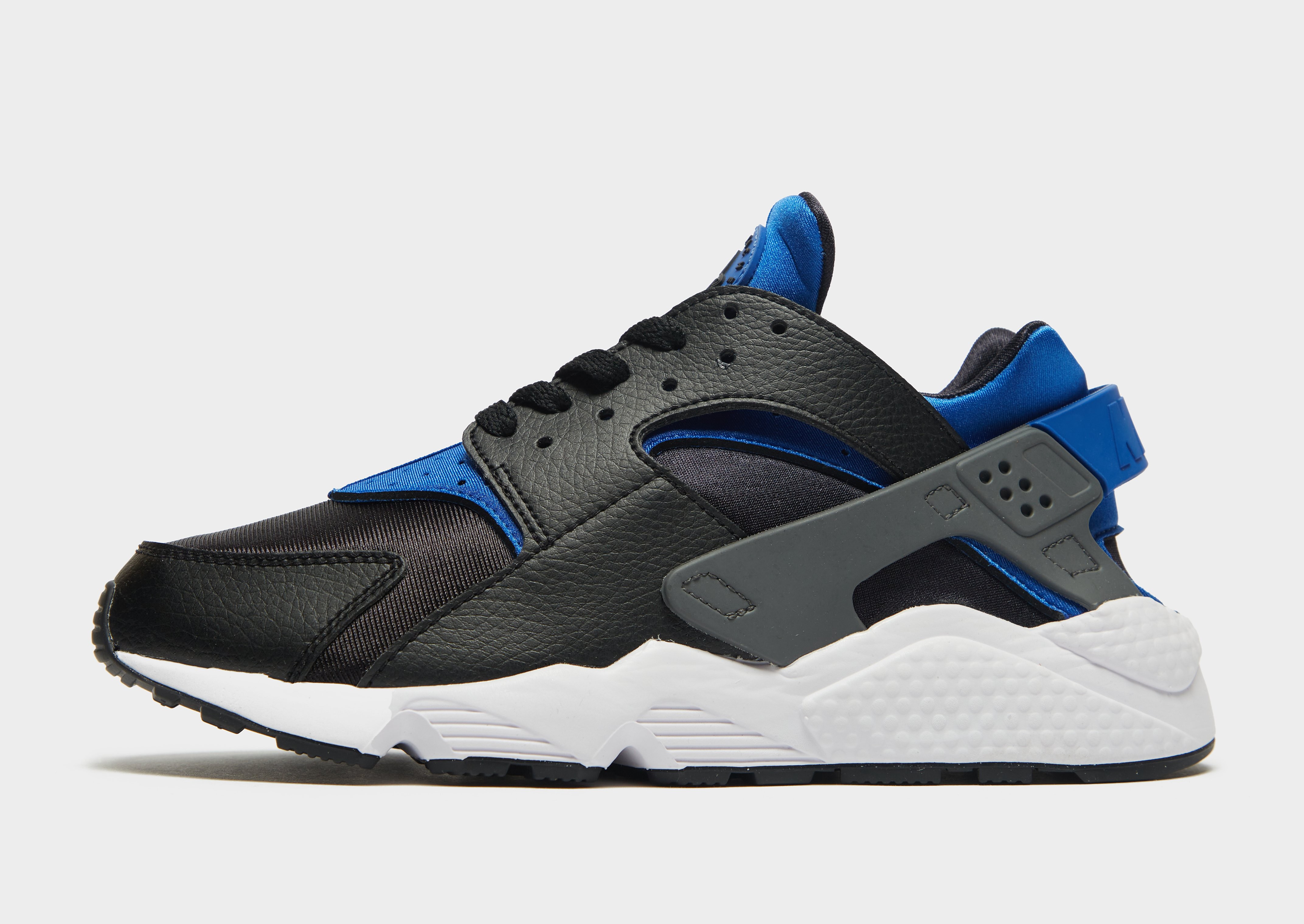 

Nike Air Huarache - Black/Iron Grey/White/Game Royal/Blue - Mens, Black/Iron Grey/White/Game Royal/Blue