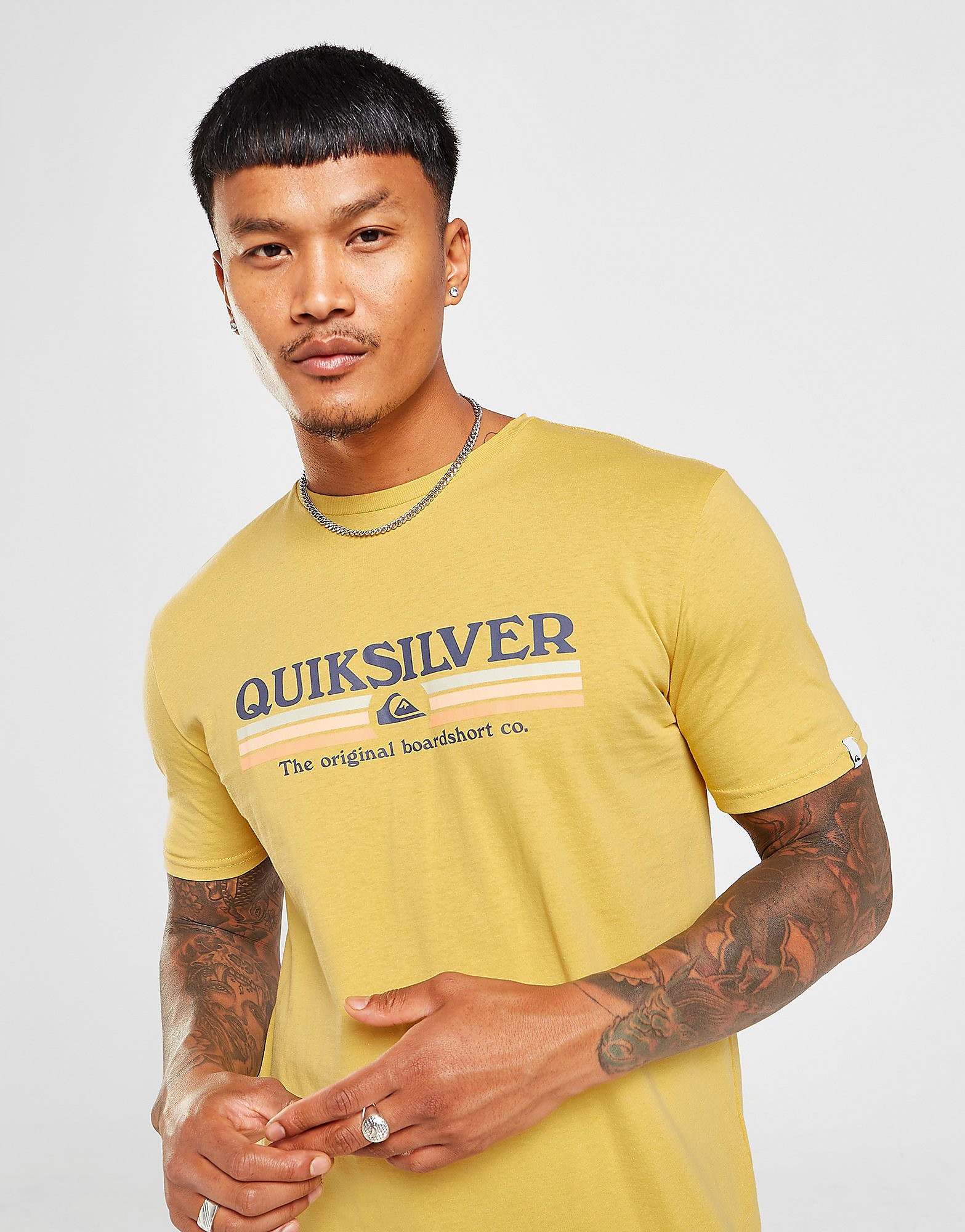 

Quiksilver Line Up T-Shirt - Yellow - Mens, Yellow