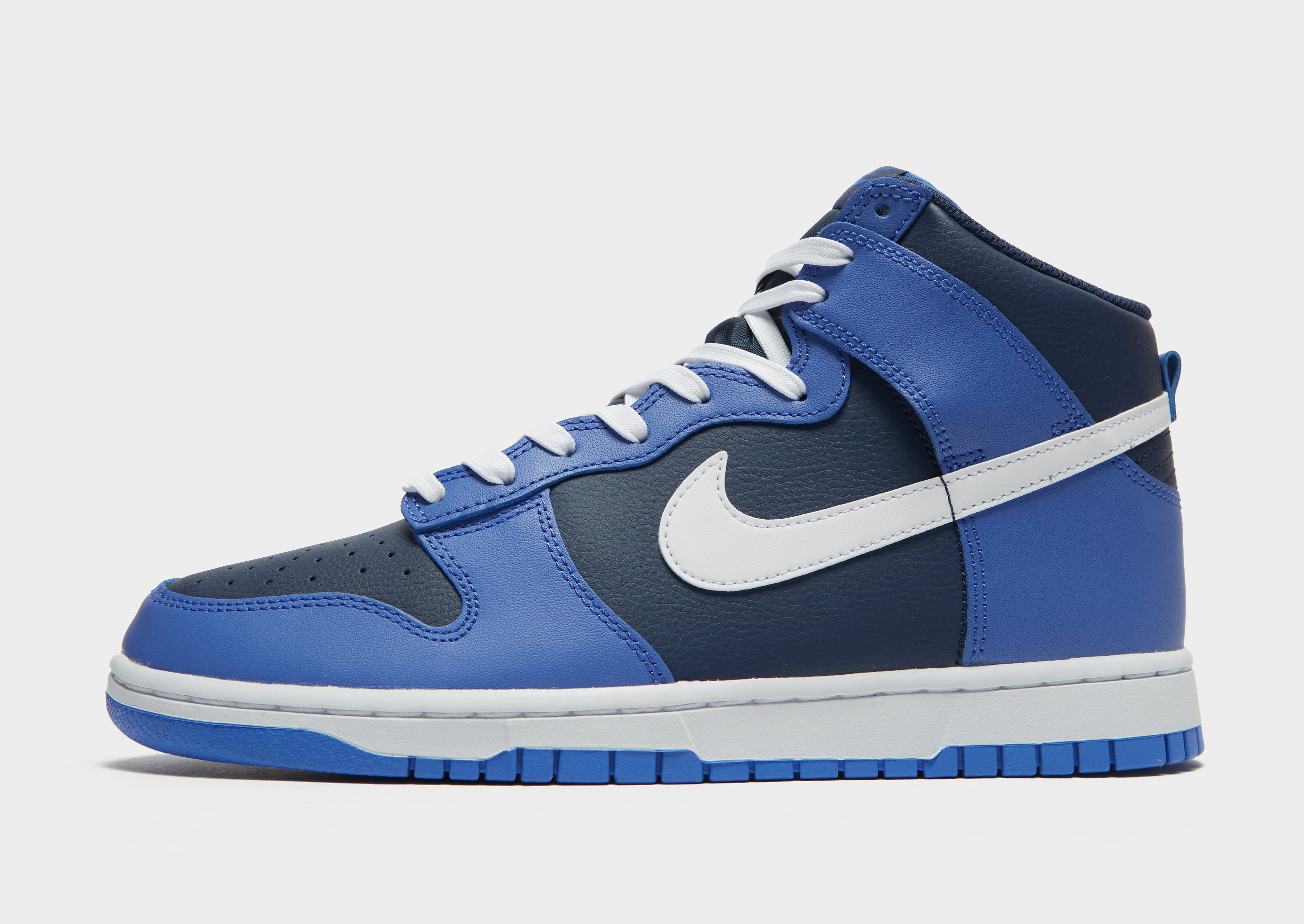 

Nike Dunk High Retro - Medium Blue/Midnight Navy/White - Mens, Medium Blue/Midnight Navy/White