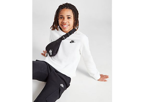 Nike Sweat-shirt Nike Sportswear Club pour Garçon plus âgé - White/Black, White/Black