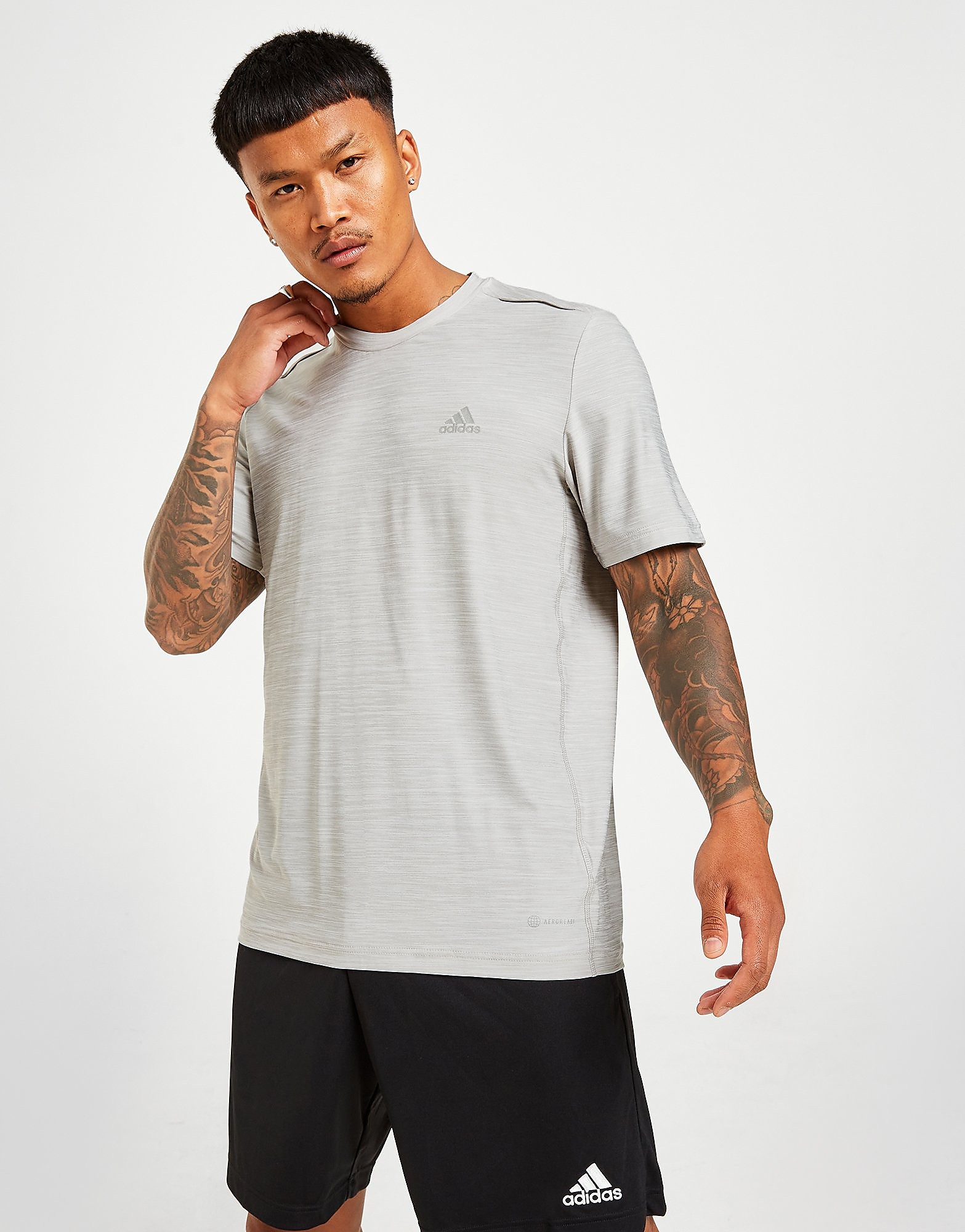 

adidas Tech T-Shirt - Only at JD - Grey - Mens, Grey