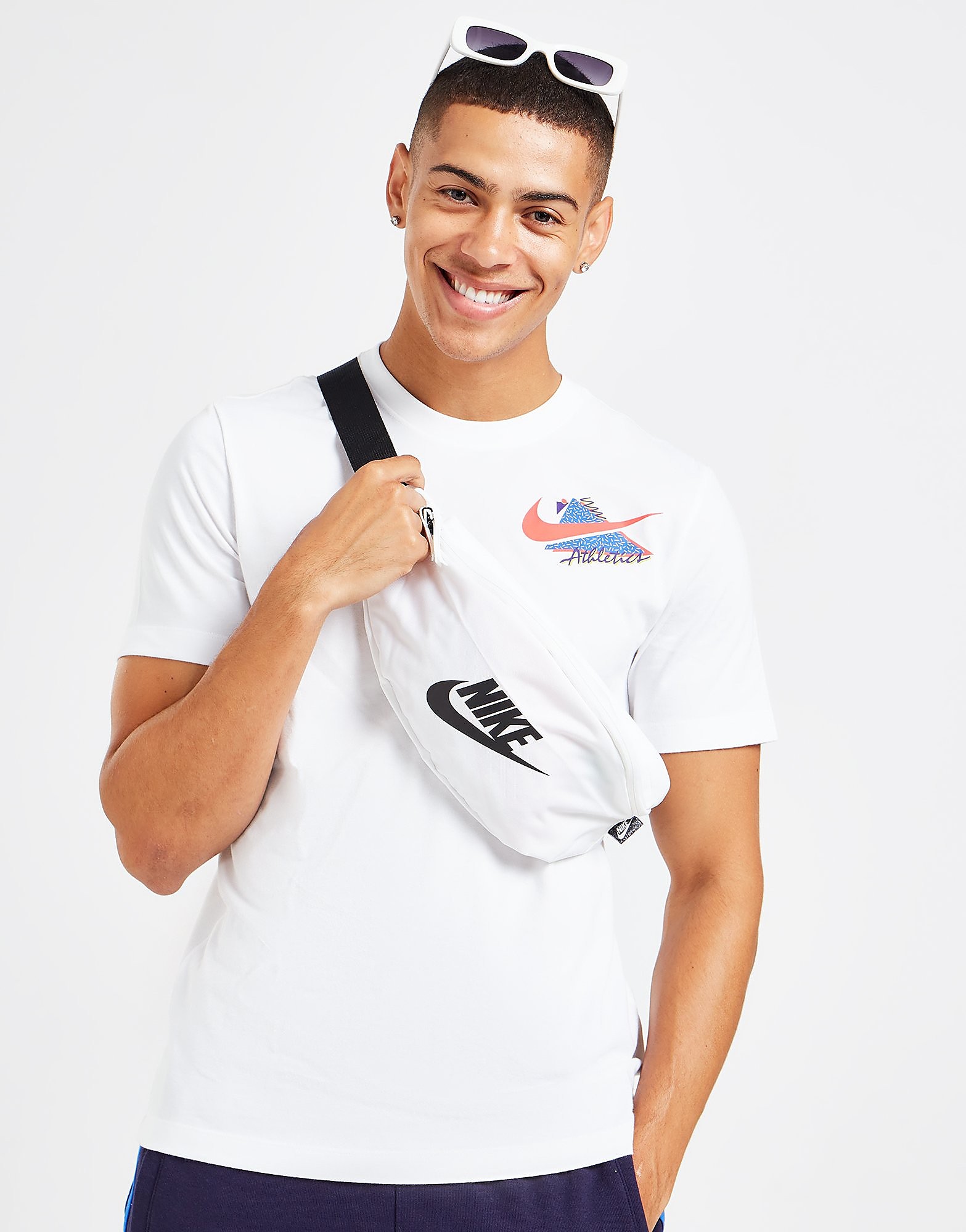 

Nike Heritage Waistpack - White - Womens, White