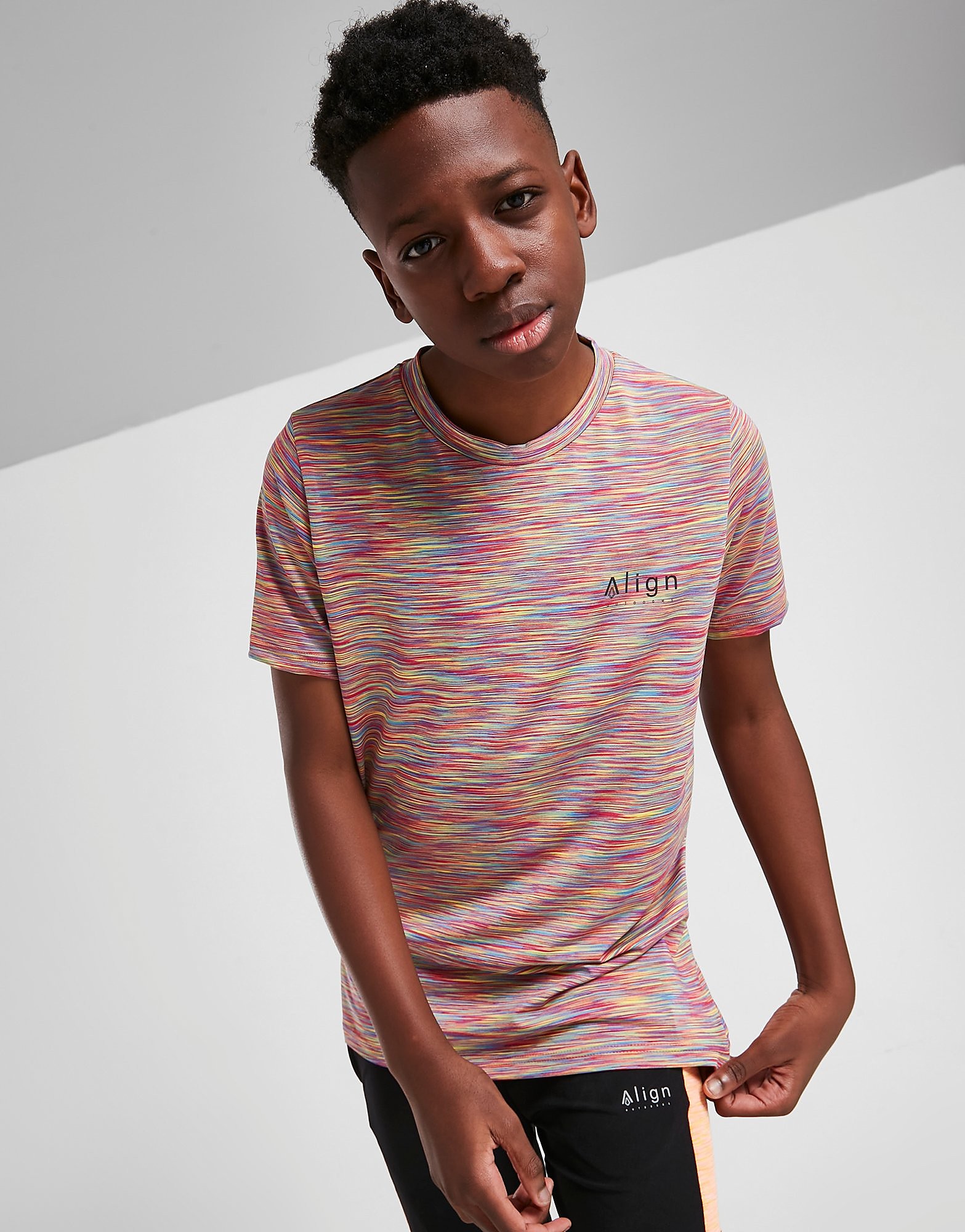 

Align Blend T-Shirt Junior - Only at JD - Multi Coloured - Kids, Multi Coloured