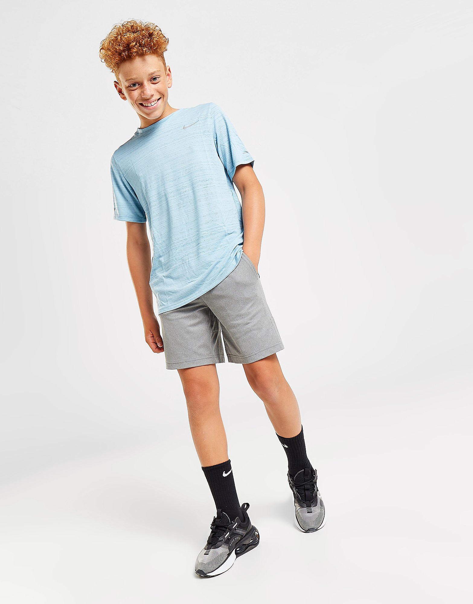 

Nike Poly Shorts Junior - Carbon Heather - Kids, Carbon Heather