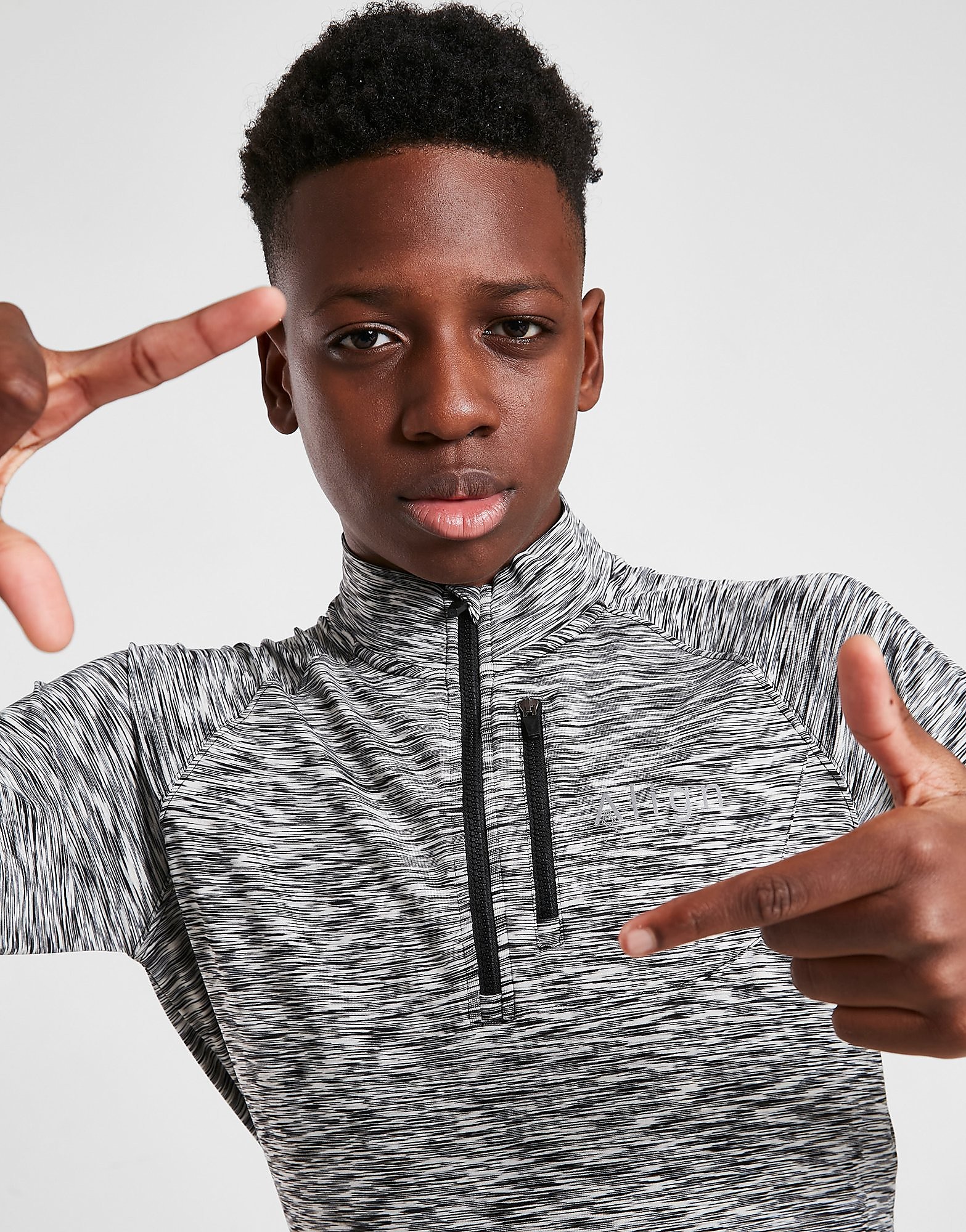 

Align Blend 1/4 Zip Top Junior - Only at JD - Grey - Kids, Grey