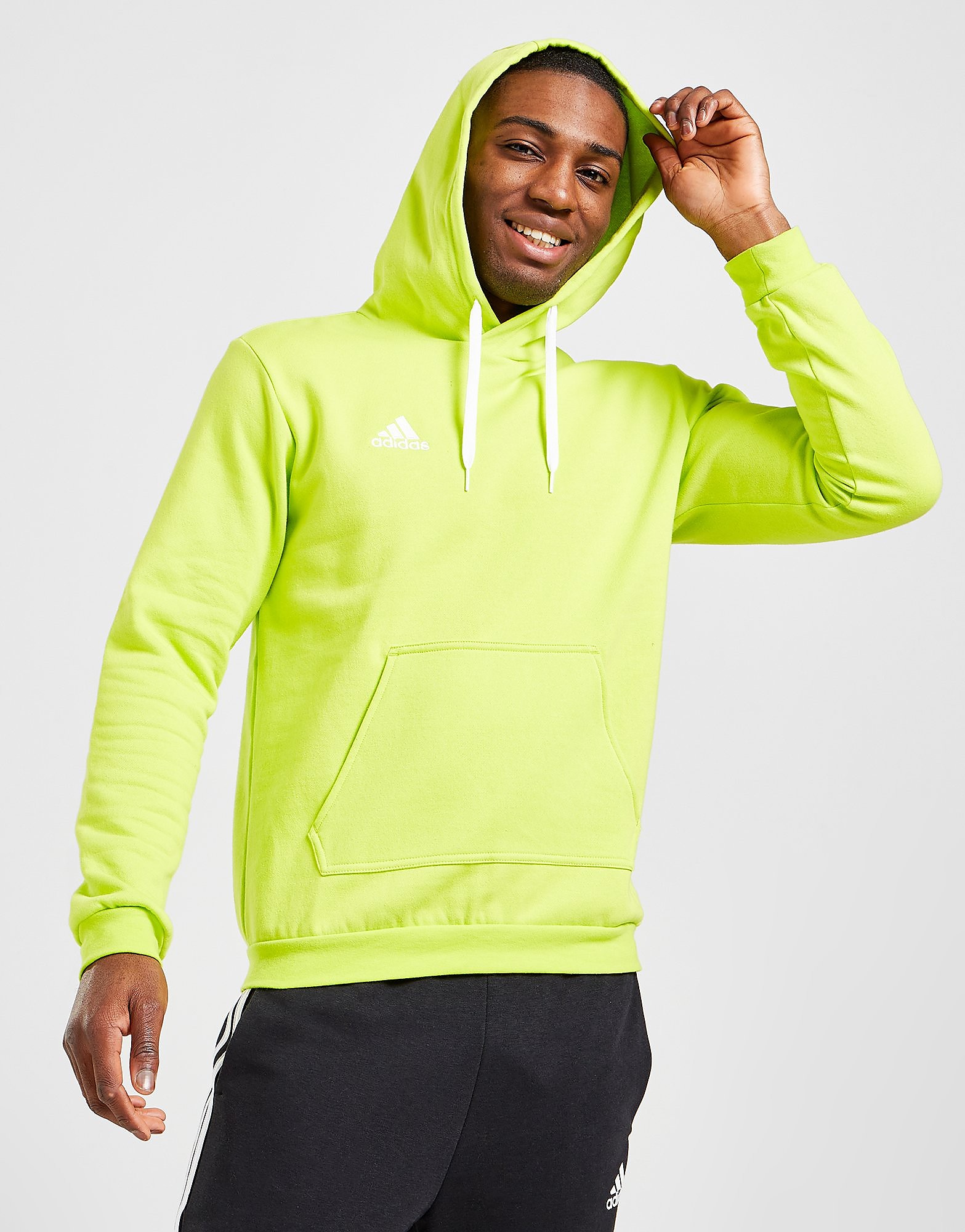 

adidas Entrada 22 Hoodie - Team Semi Sol Yellow - Mens, Team Semi Sol Yellow