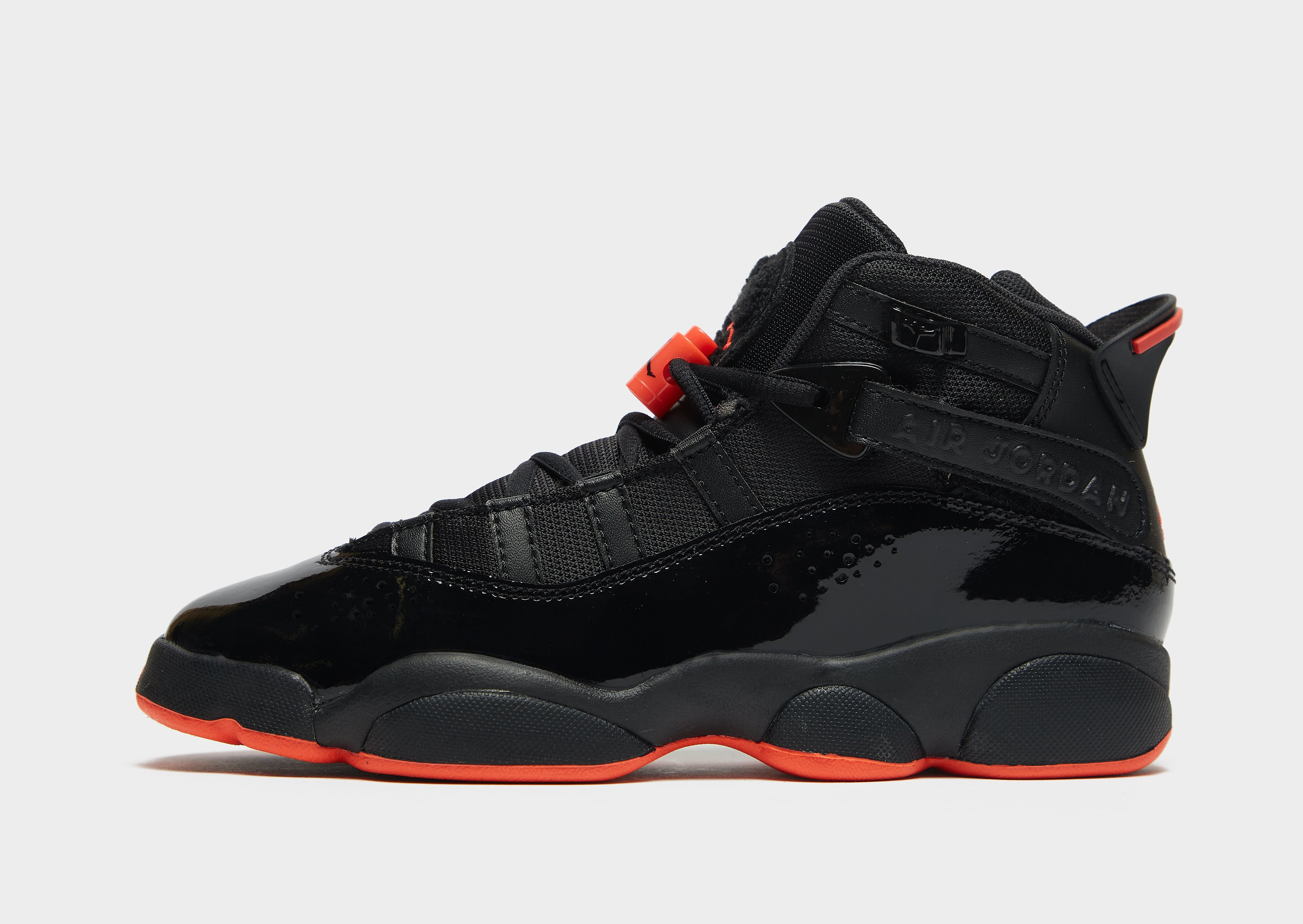 

Jordan AJ 6 Rings Junior - Black/Black/Infrared 23 - Kids, Black/Black/Infrared 23