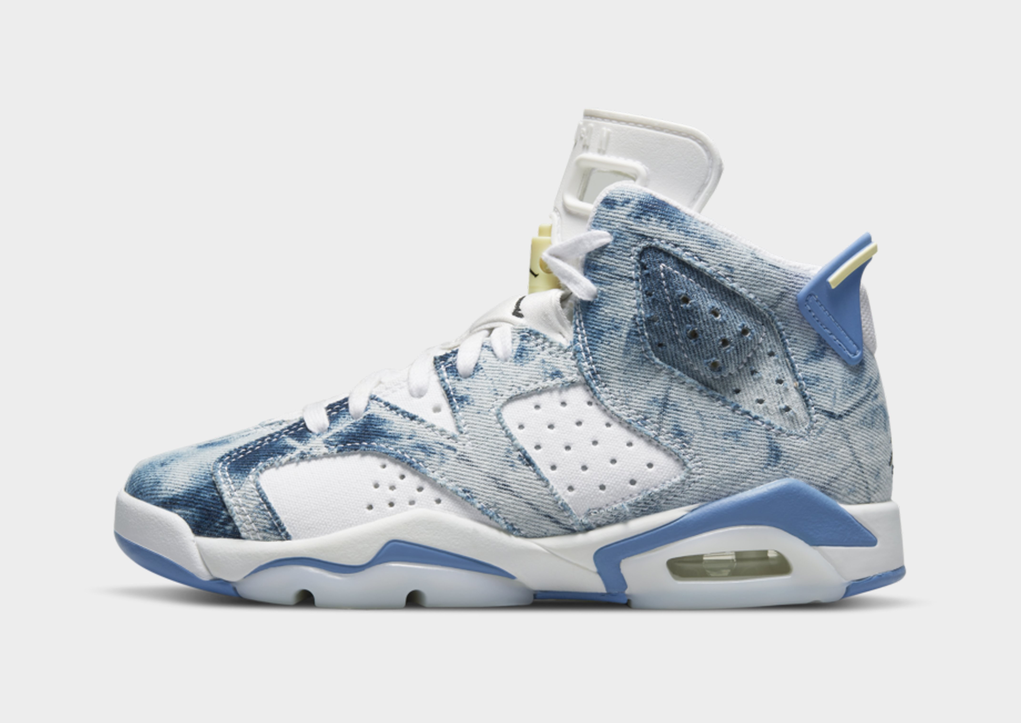

Jordan Air 6 Retro Junior - WHITE/White - Kids, WHITE/White
