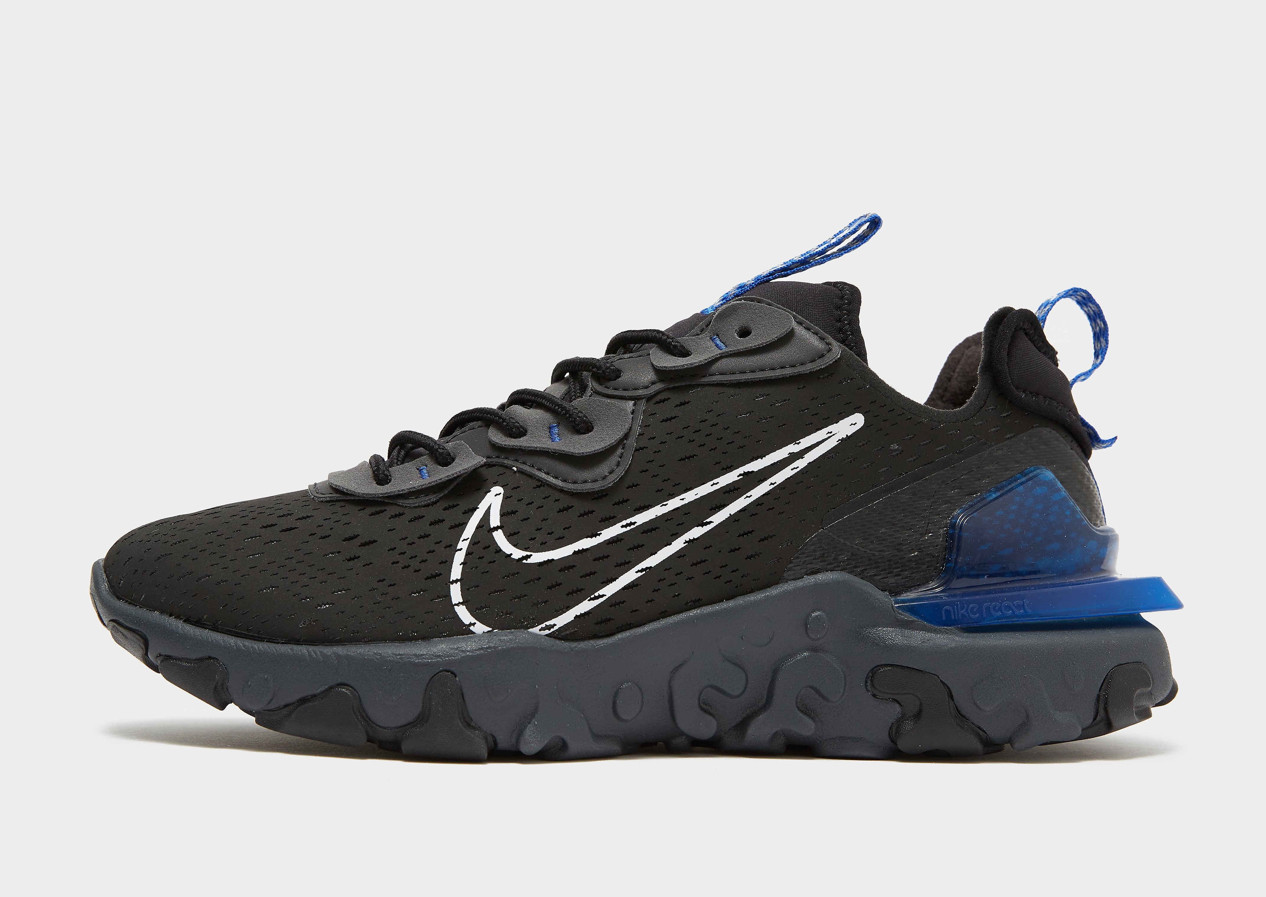 

Nike React Vision - Black/Blue - Mens, Black/Blue