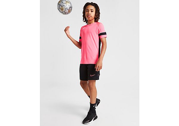 Nike Academy Short Sleeve T-Shirt Junior - Only at JD - Pink, Pink