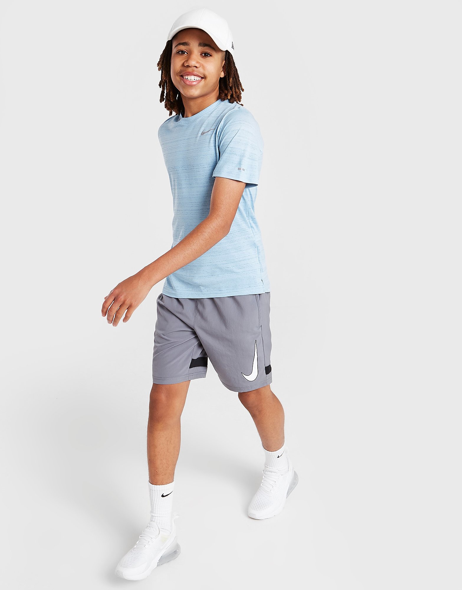 

Nike Woven Swoosh Shorts Junior - Only at JD - Grey - Kids, Grey