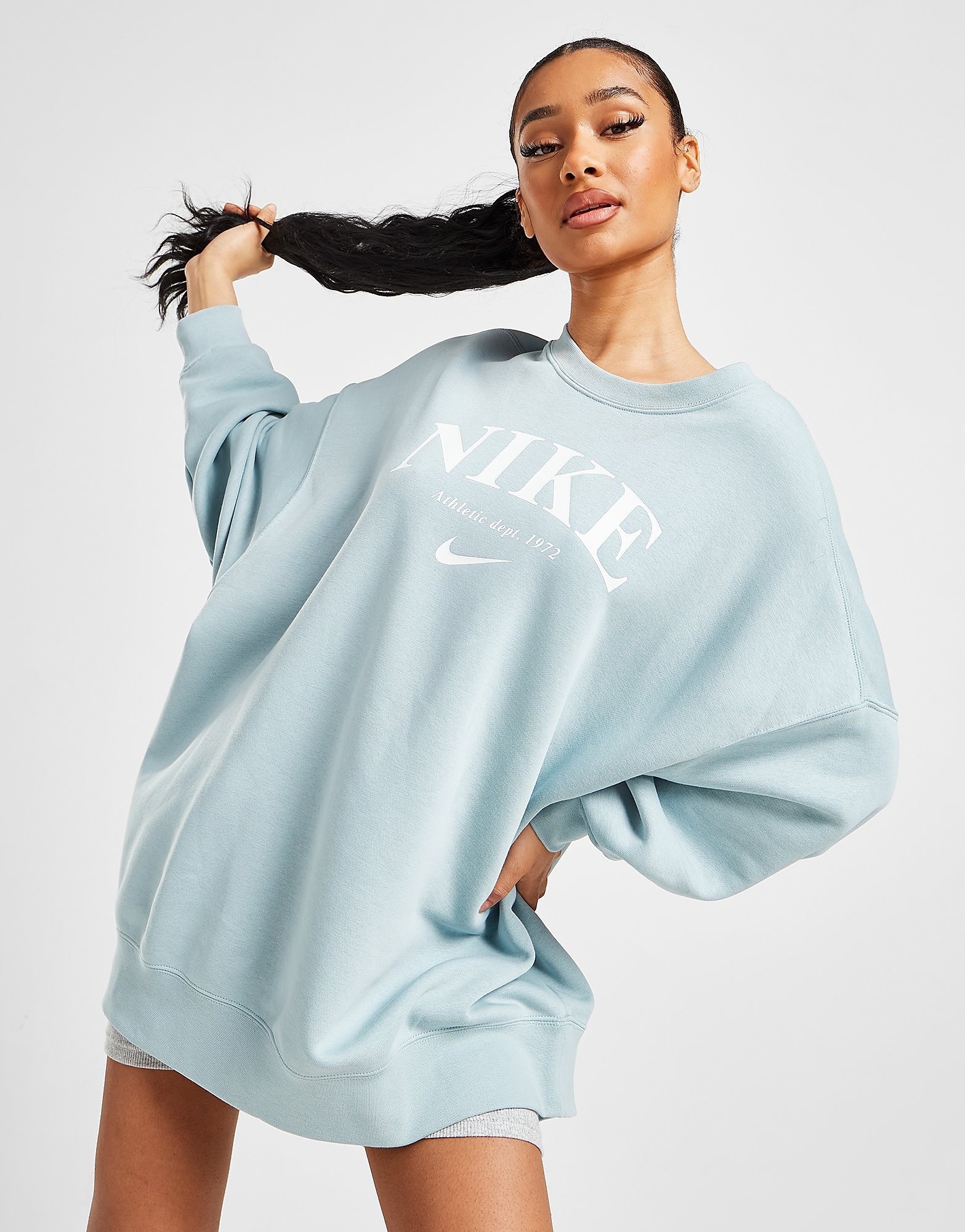 

Nike Varsity Sweatshirt Women's - Ocean Cube/White, Ocean Cube/White