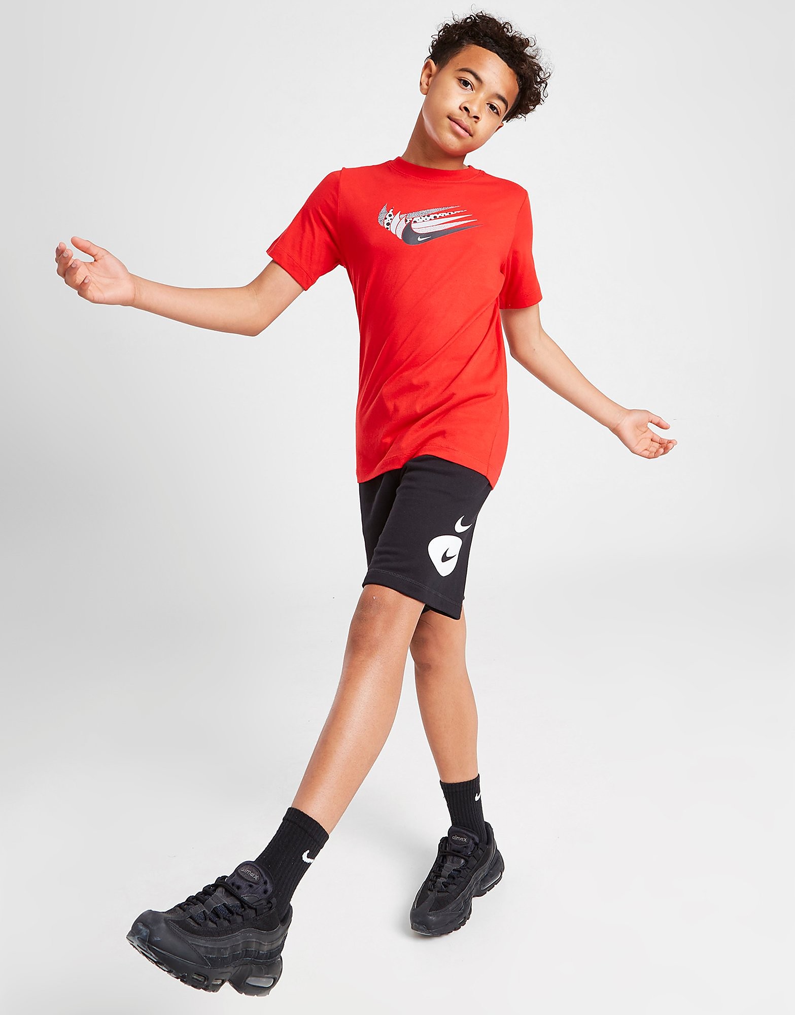 

Nike Multi-Swoosh T-Shirt Junior - Red - Kids, Red