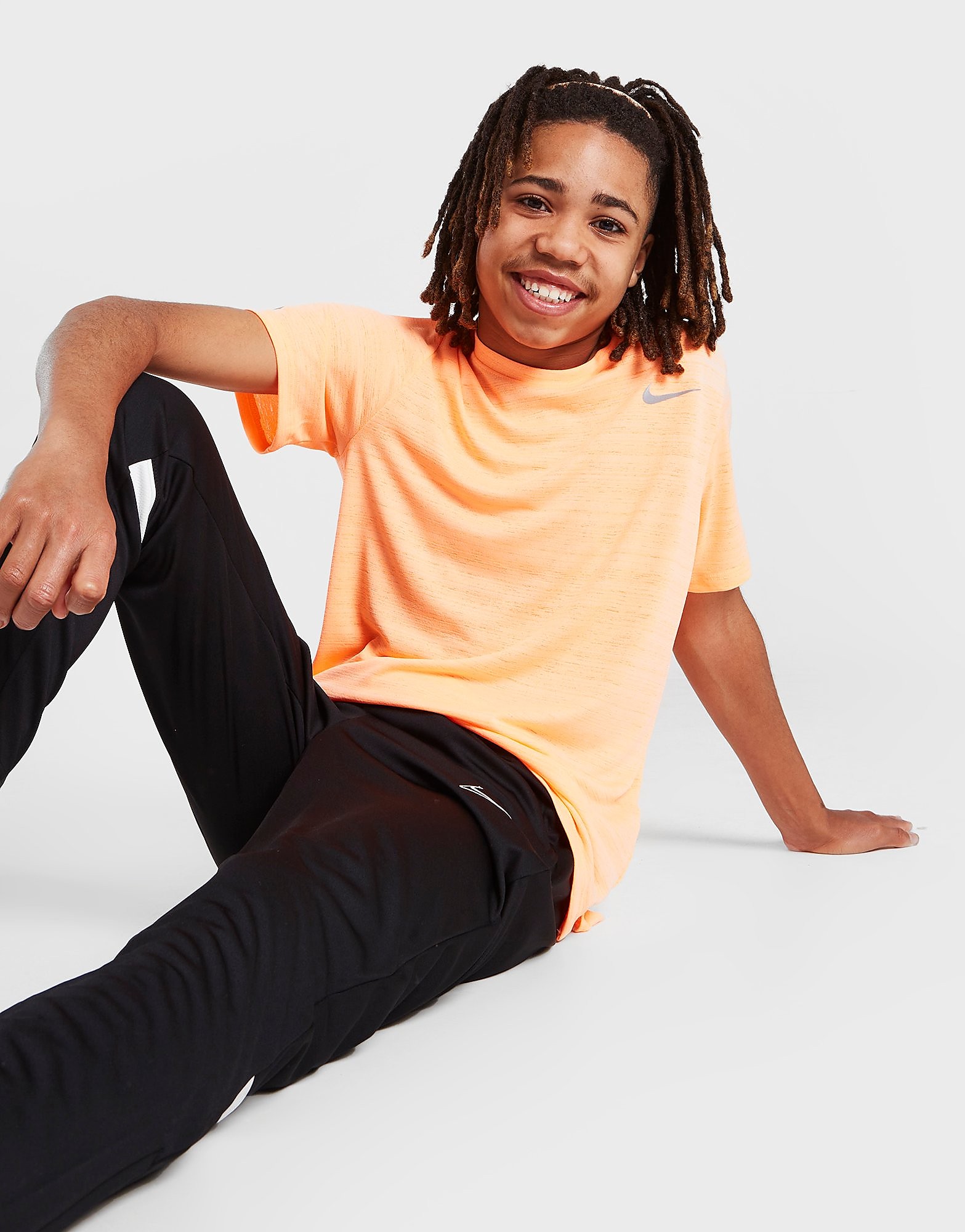 

Nike Miler T-Shirt Junior - Orange Pulse - Kids, Orange Pulse