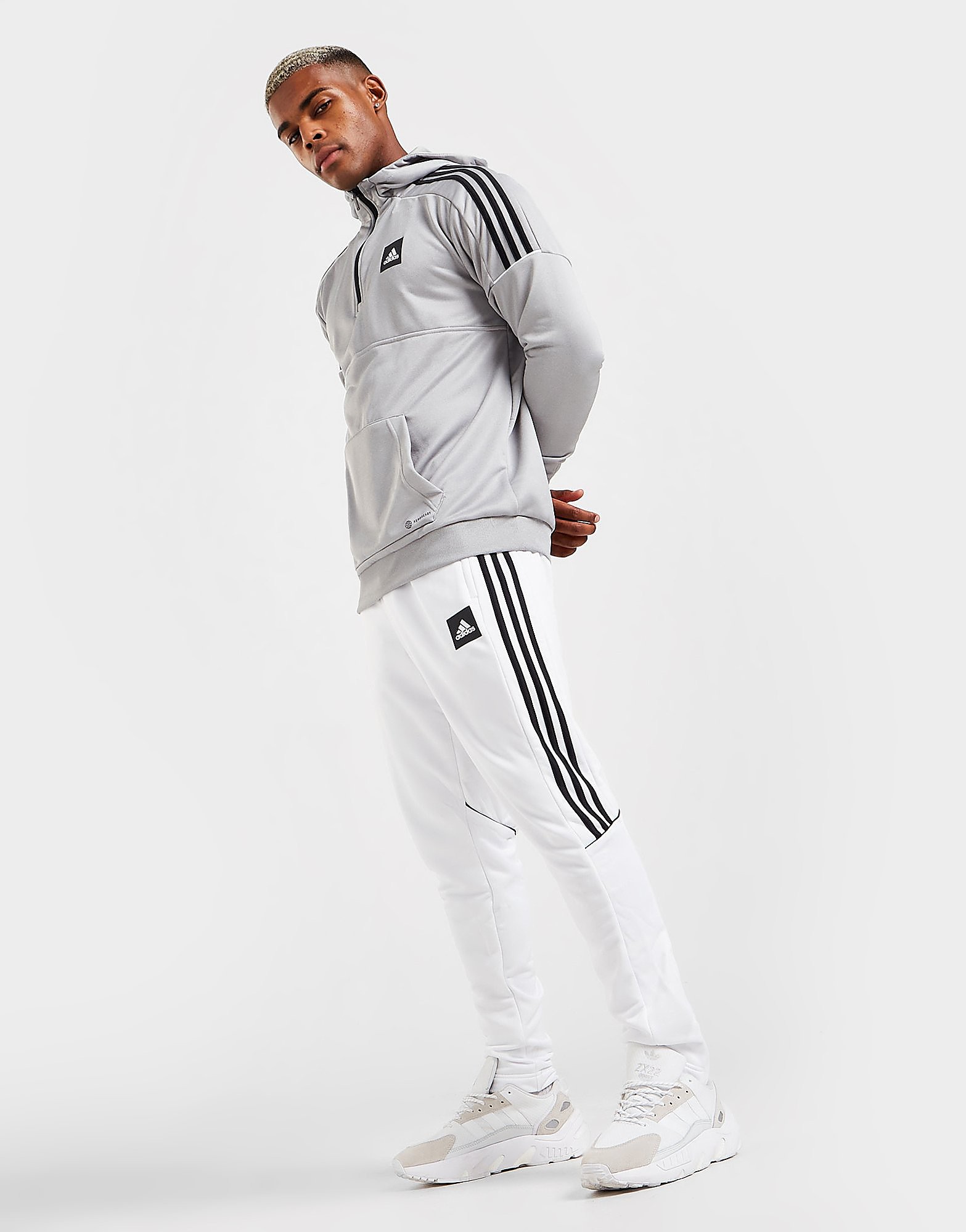 

adidas Match Football Track Pants - Only at JD - White - Mens, White