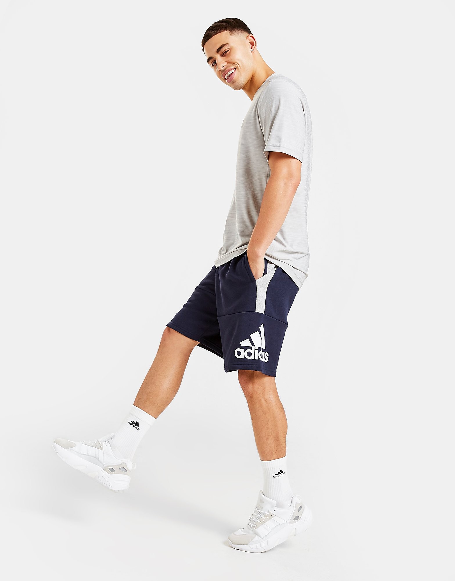 

adidas Colour Block Shorts - Only at JD - Blue - Mens, Blue
