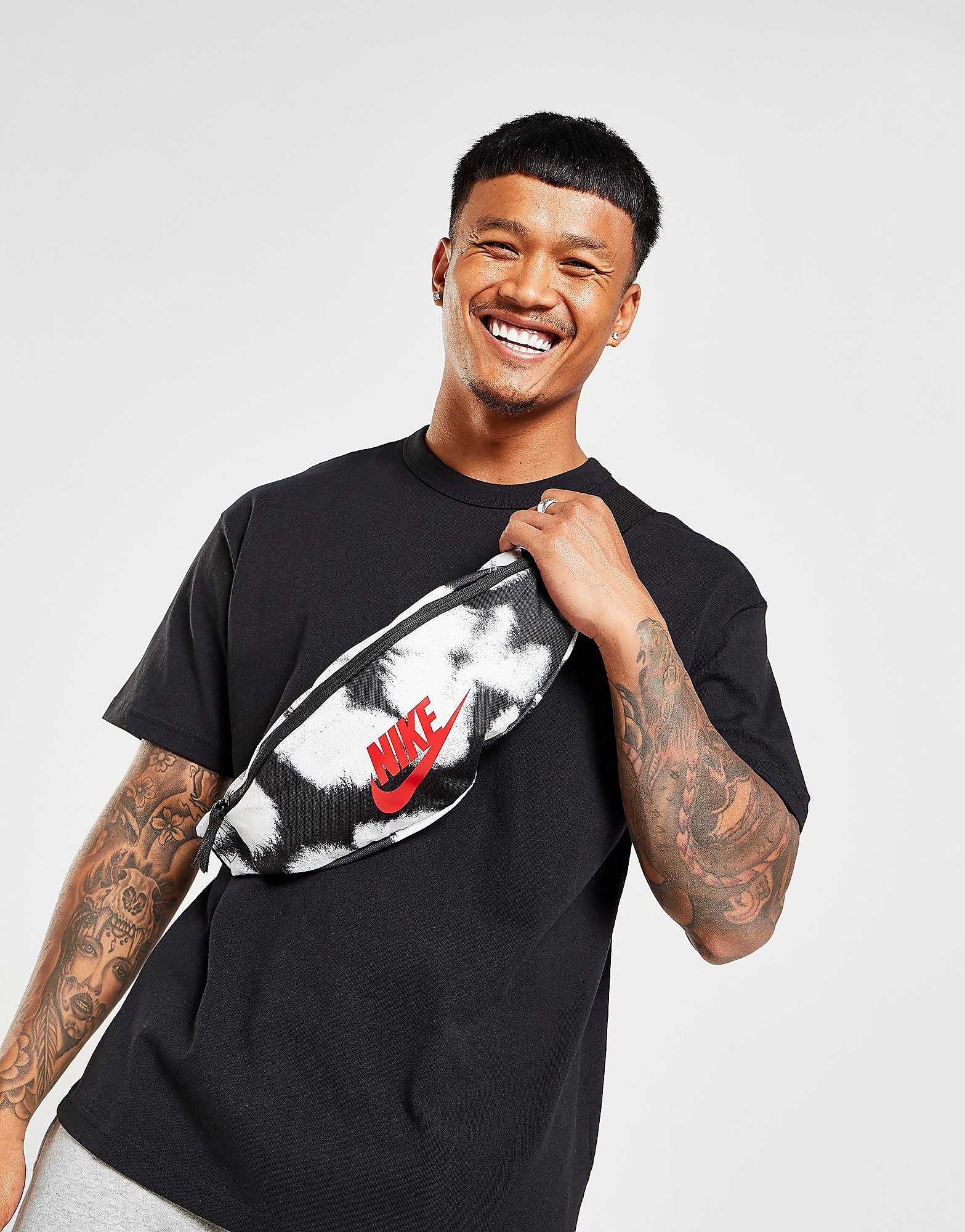 

Nike Heritage Waistpack - White/Black - Womens, White/Black