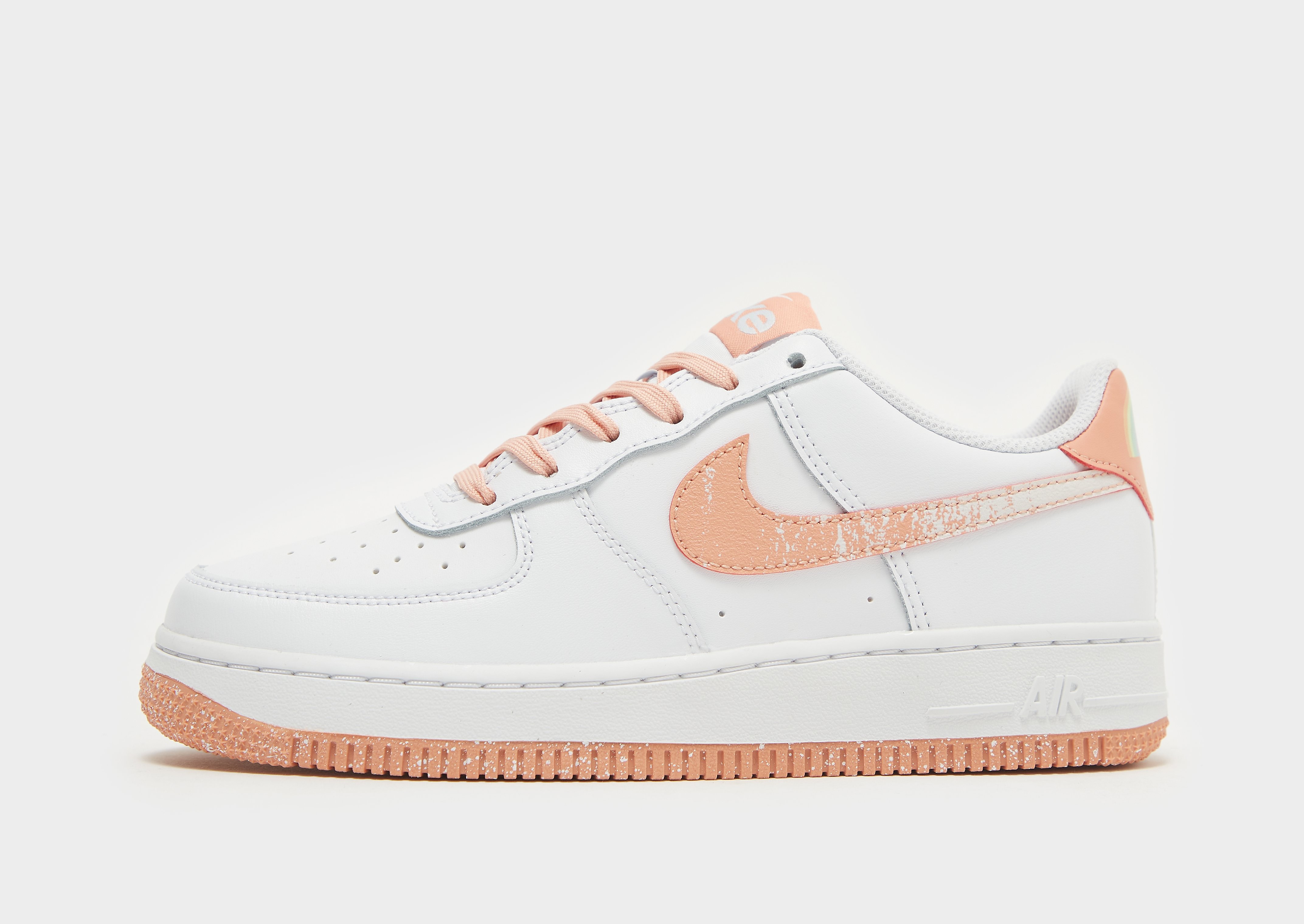 

Nike Air Force 1 LV8 Junior - White/Aura/Light Madder Root - Kids, White/Aura/Light Madder Root