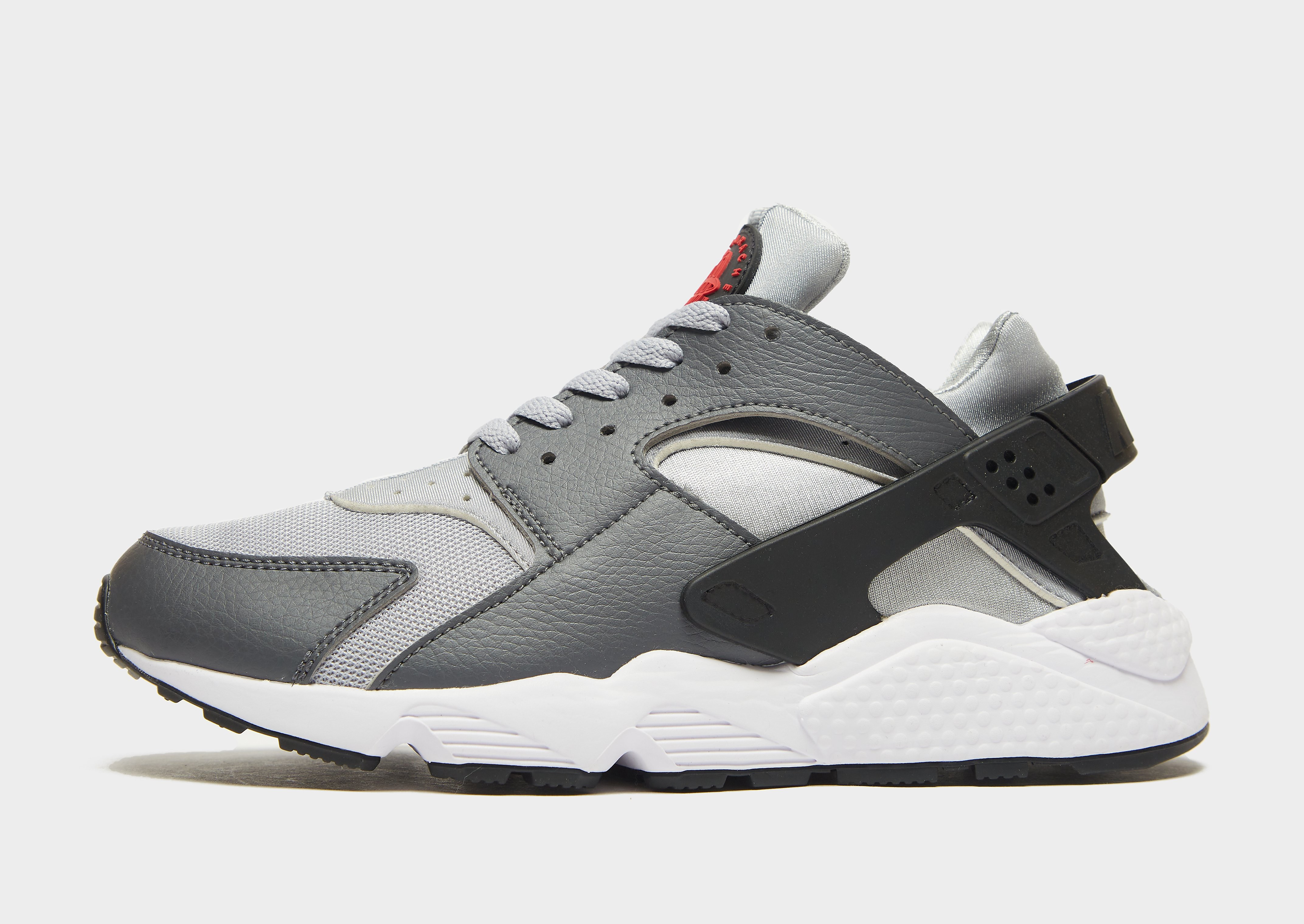 

Nike Air Huarache - Wolf Grey/Dark Grey/White/Black - Mens, Wolf Grey/Dark Grey/White/Black