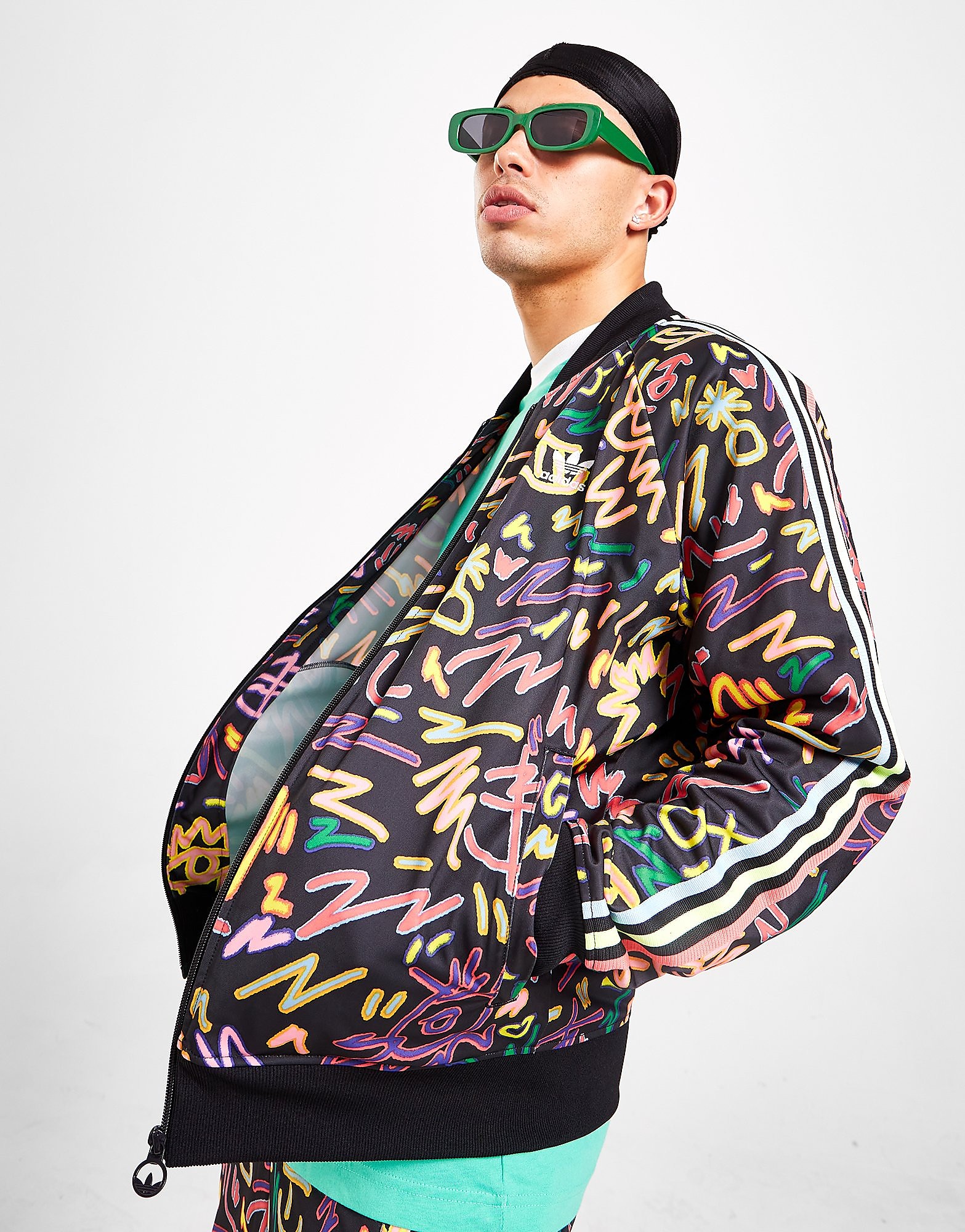 

adidas Originals Love SST Track Top - Multicolor/Multi - Womens, Multicolor/Multi