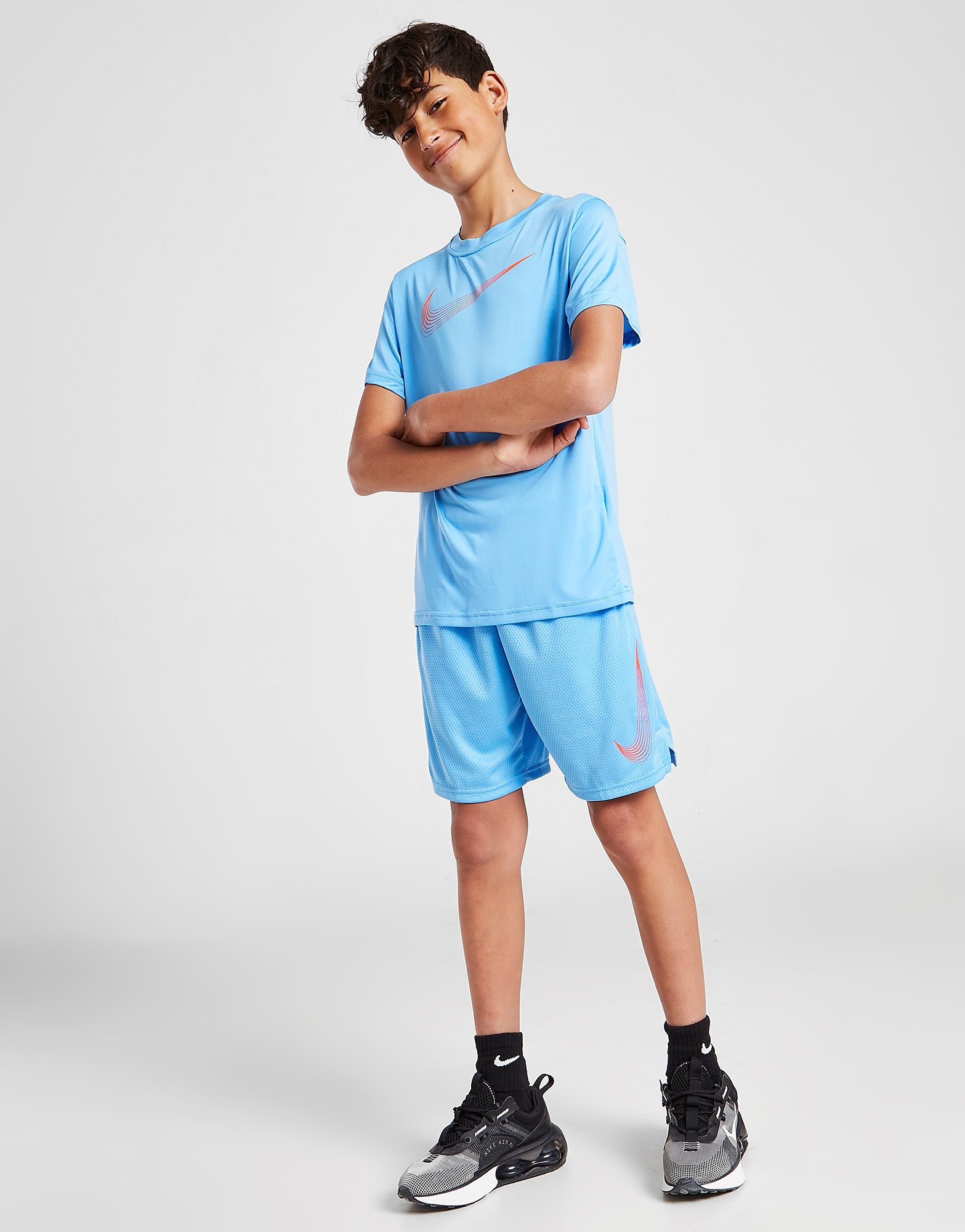 Nike Dri-FIT Shorts Junior - Blue - Kids, Blue