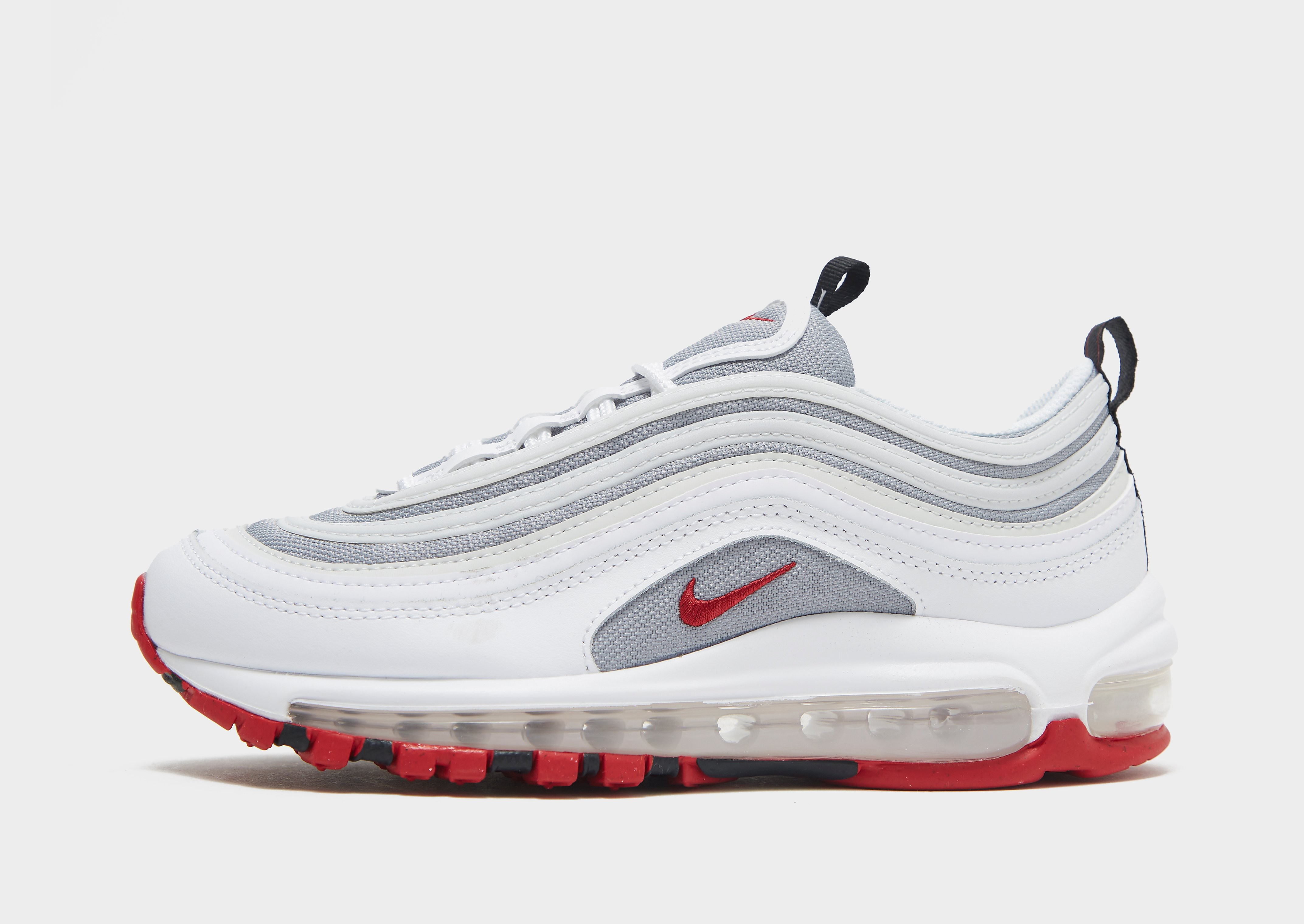 

Nike Air Max 97 Junior - White/Particle Grey/Photon Dust/Varsity Red - Kids, White/Particle Grey/Photon Dust/Varsity Red