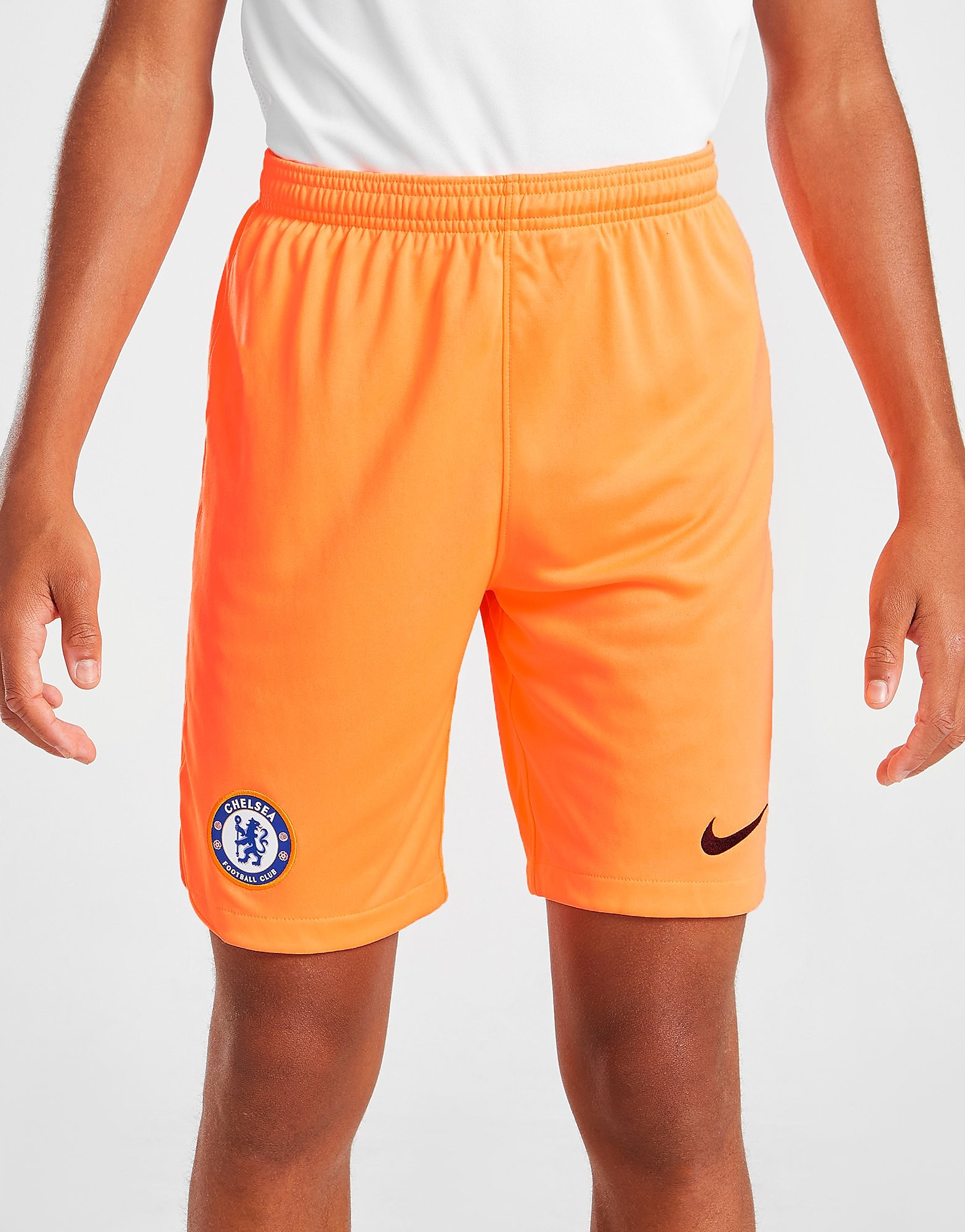 

Nike Chelsea FC 2022/23 Home Goalkeeper Shorts Junior - Atomic Orange/Black - Kids, Atomic Orange/Black