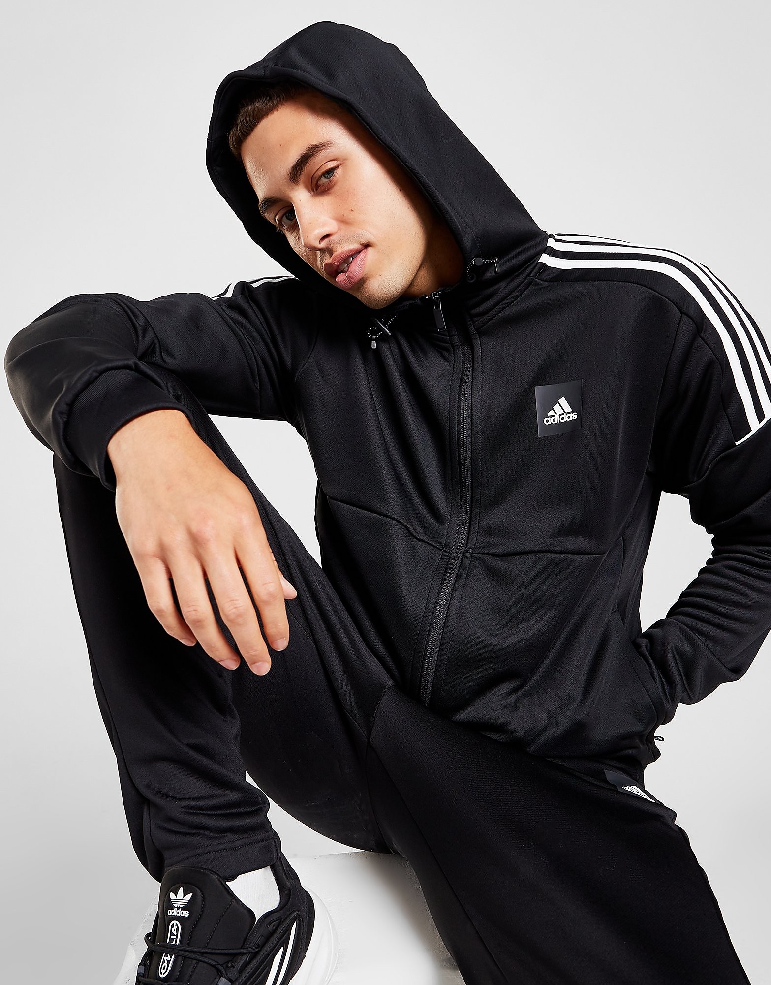 

adidas Match Full Zip Football Hoodie - Only at JD - Blue - Mens, Blue