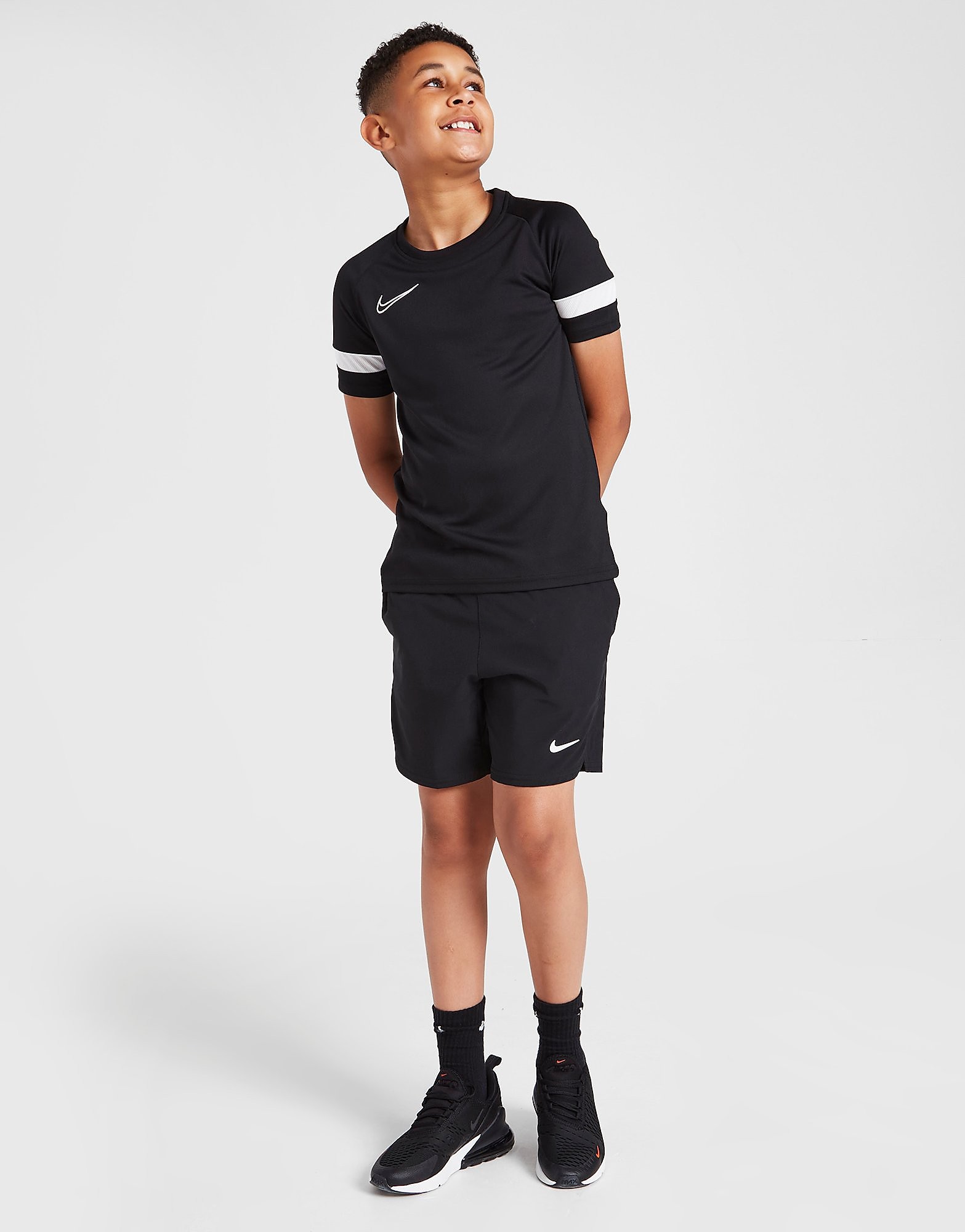 

Nike Victory Shorts Junior - Black/Black/White - Kids, Black/Black/White