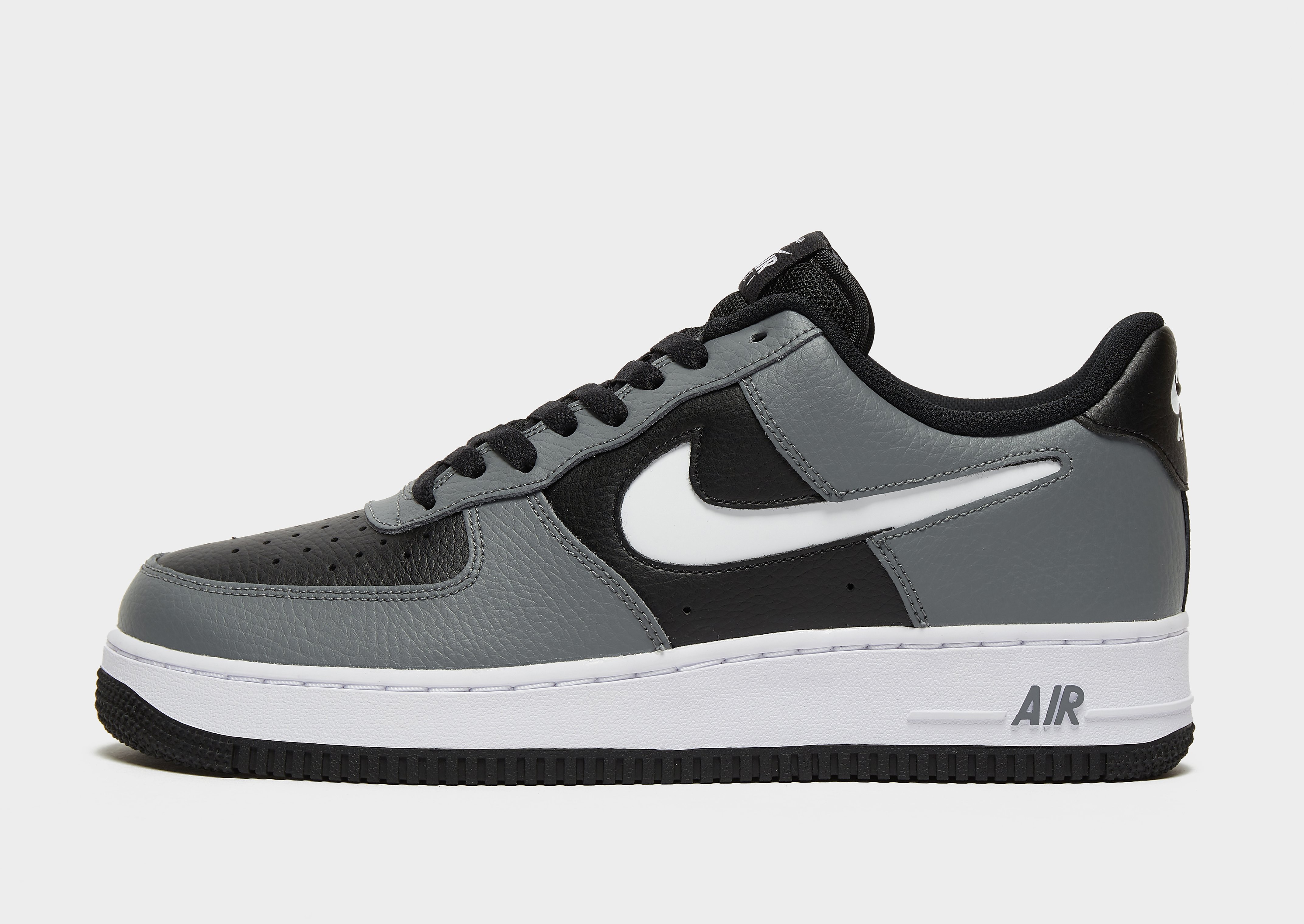 

Nike Air Force 1 '07 - Only at JD - Black/Smoke Grey/White - Mens, Black/Smoke Grey/White